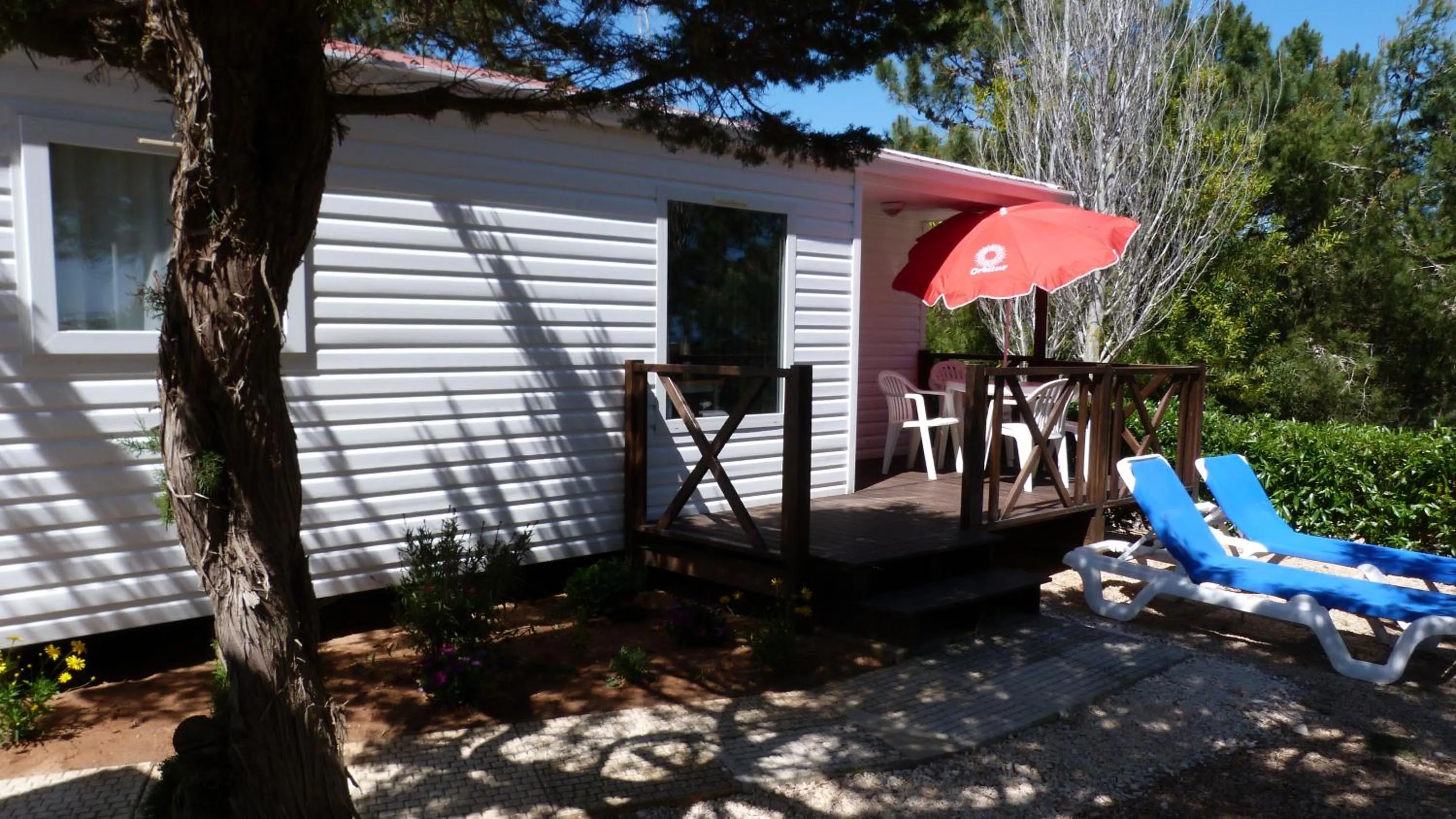 Balcony/Terrace in Parque de Campismo Orbitur Sagres
