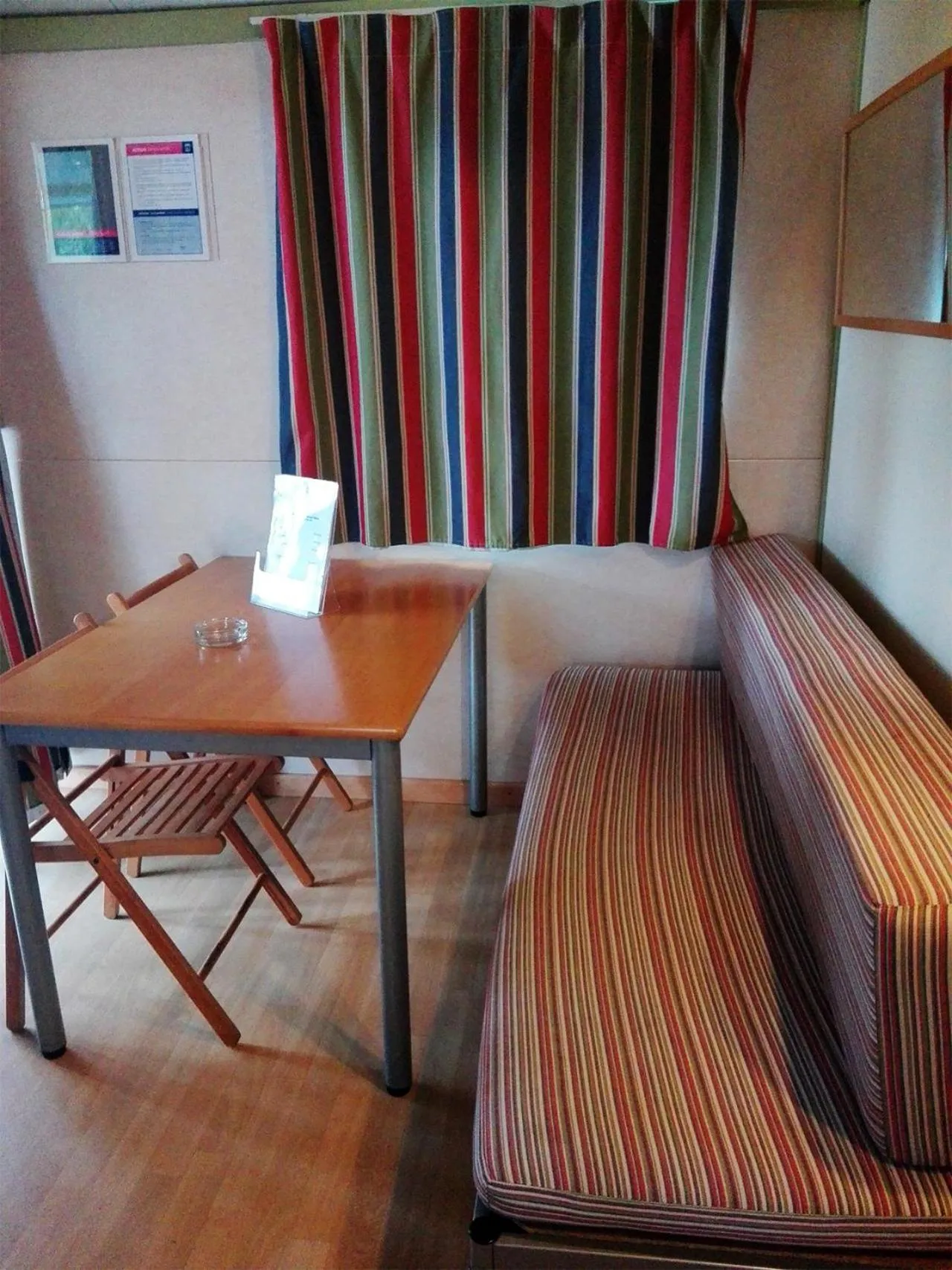 Living room in Parque de Campismo Orbitur Valado