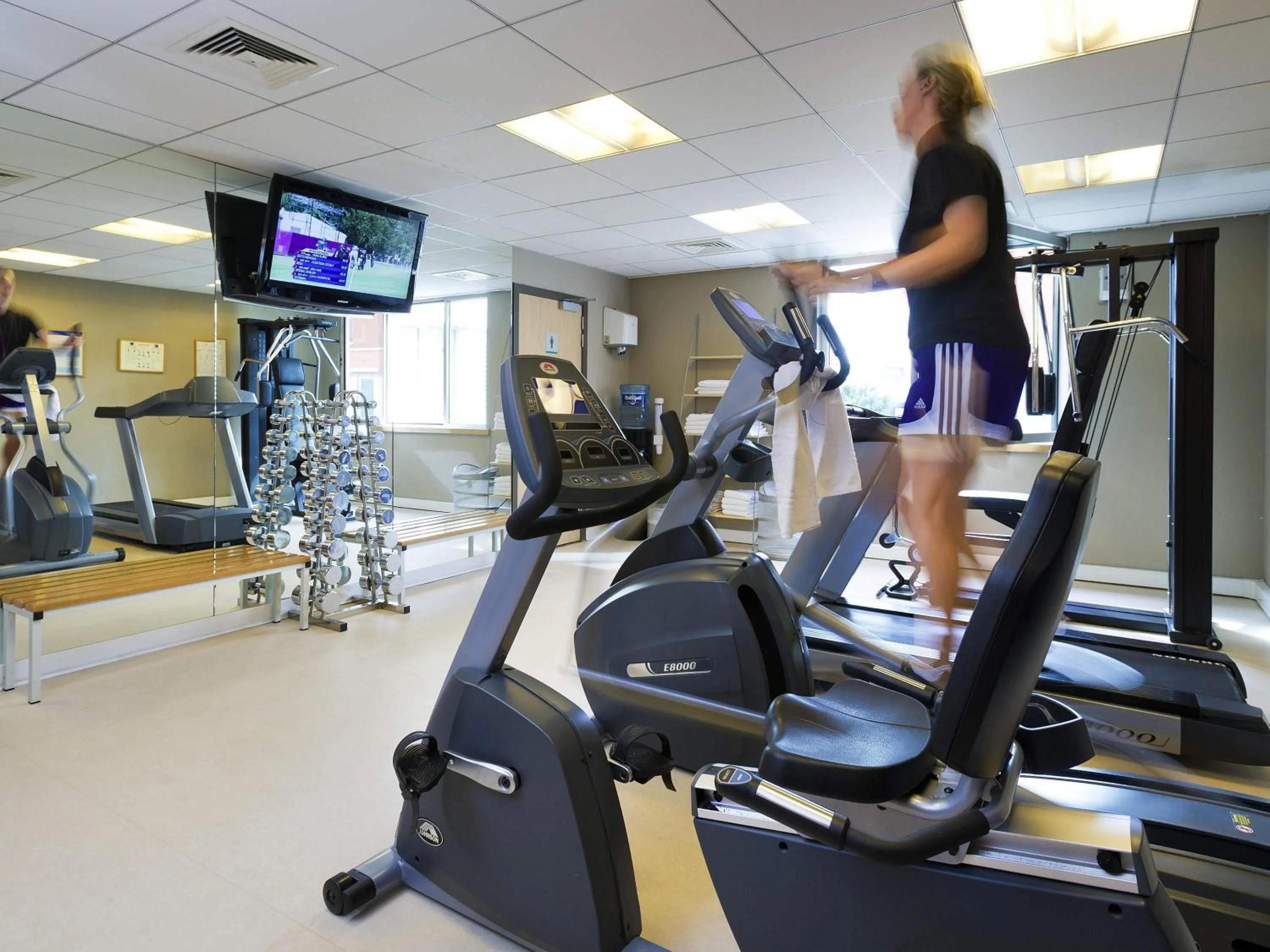 Fitness centre/facilities in Novotel Leuven Centrum