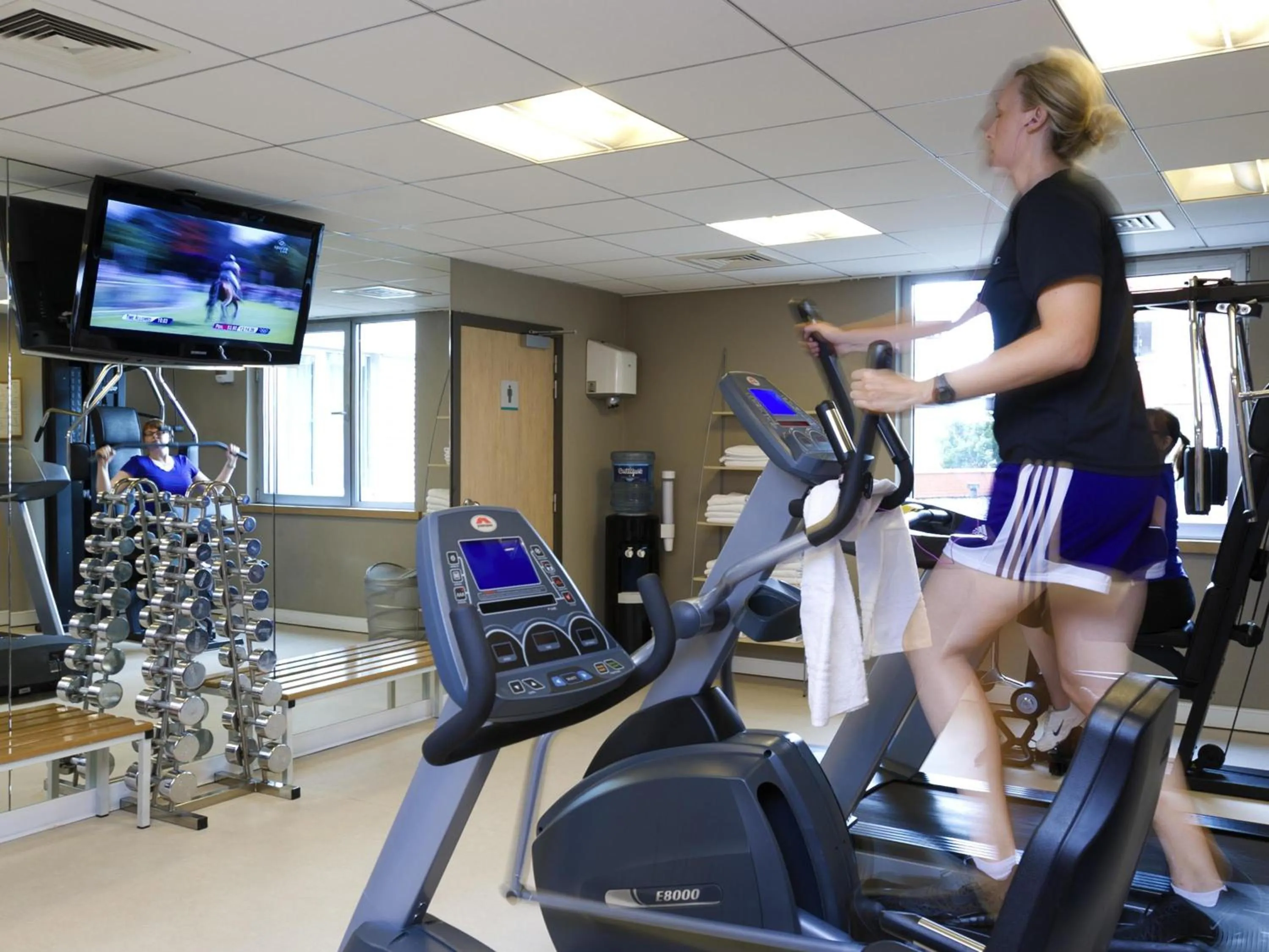 Fitness centre/facilities in Novotel Leuven Centrum