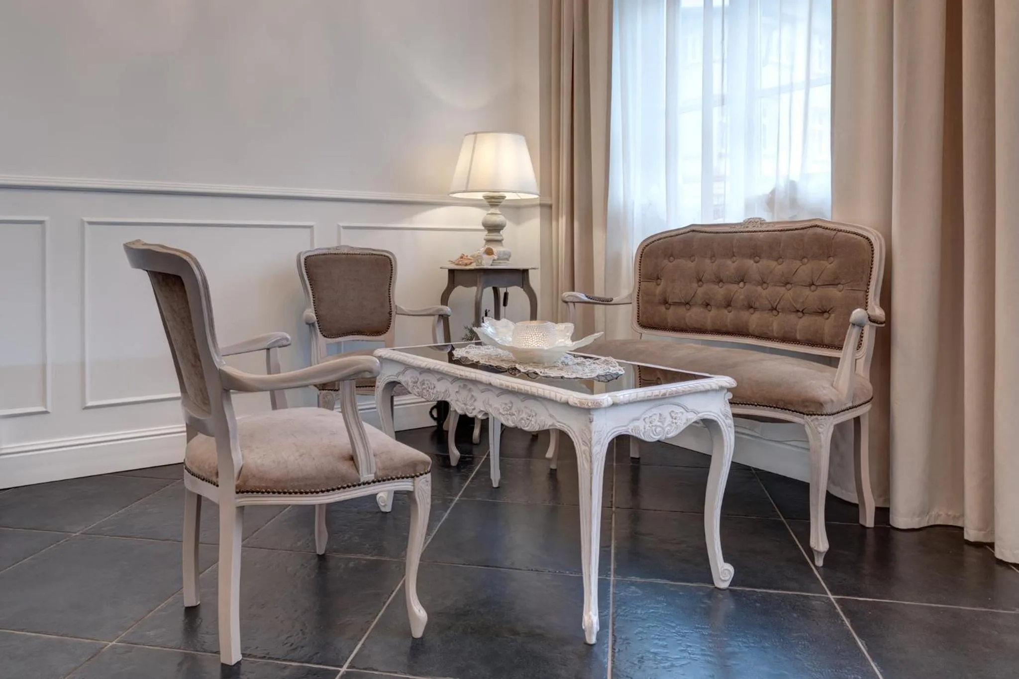 Lobby or reception in Dwie Wieże