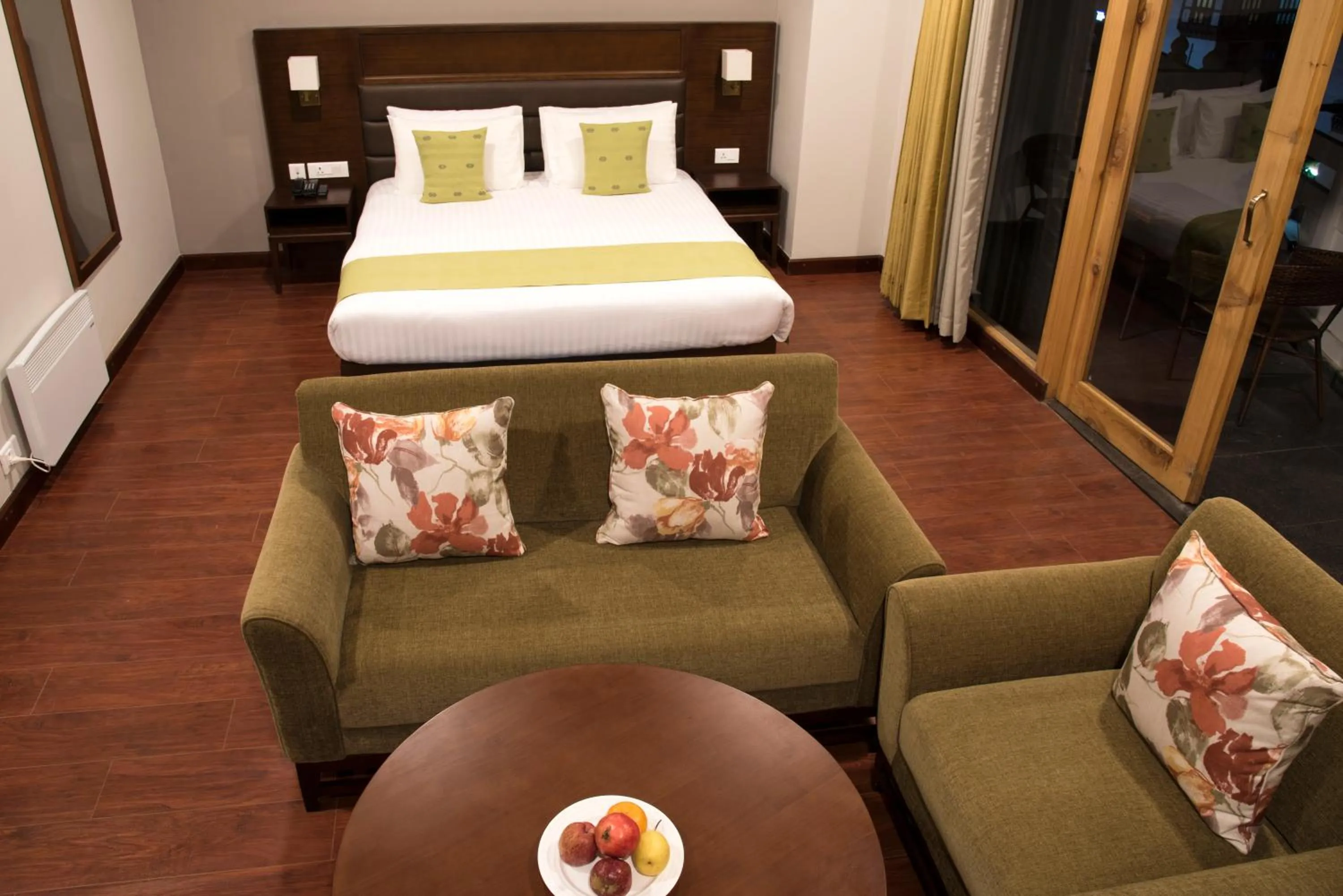 Bed in CityHotel, Thimphu