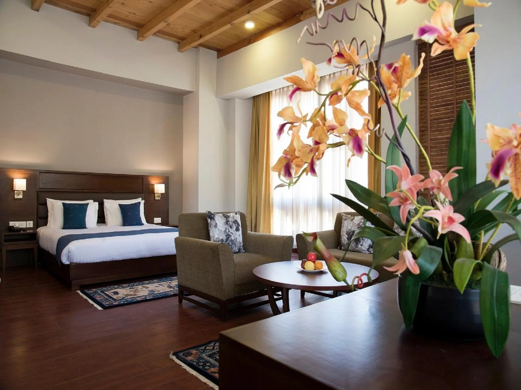 Bed in CityHotel, Thimphu