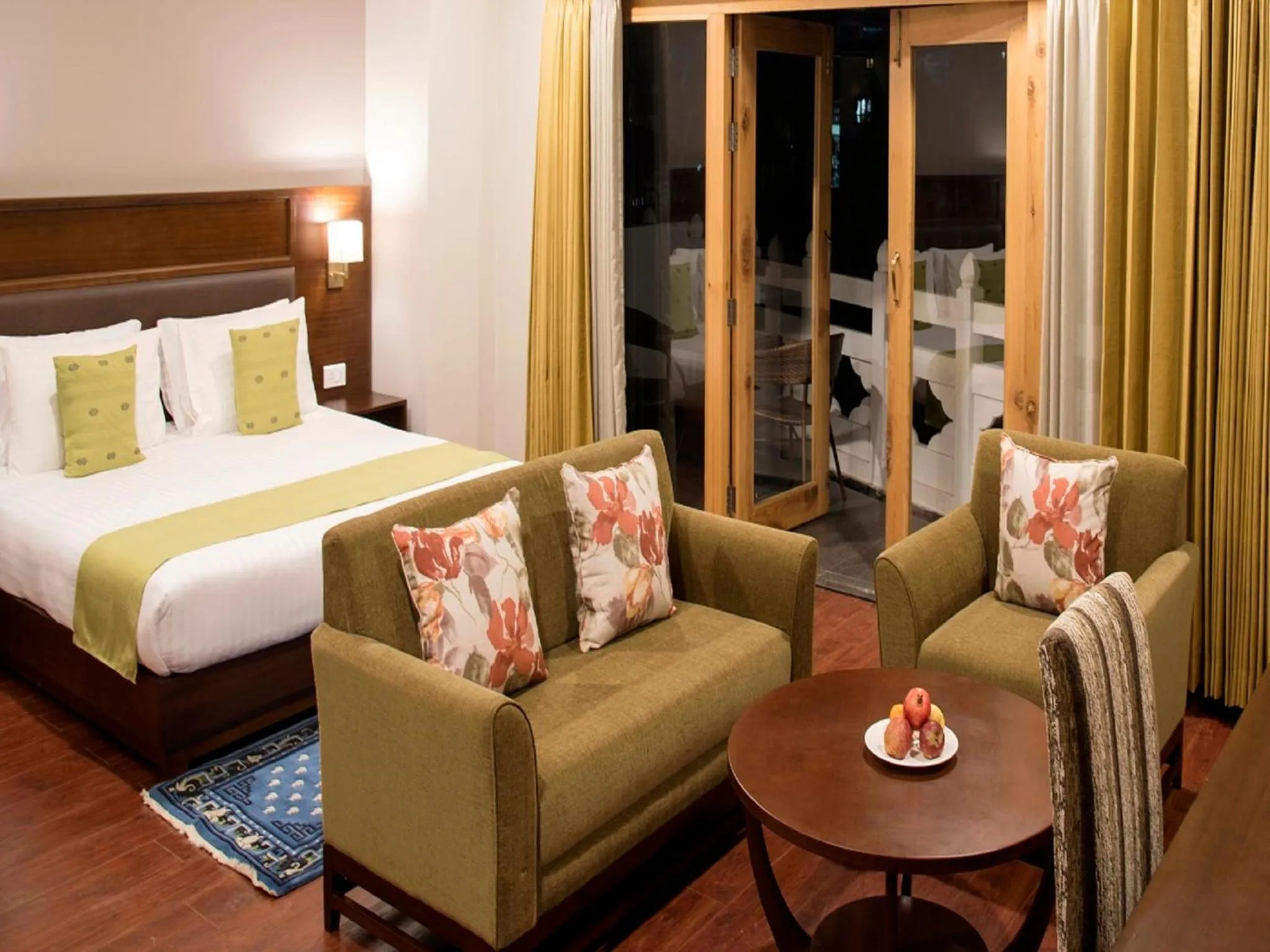 Bed in CityHotel, Thimphu