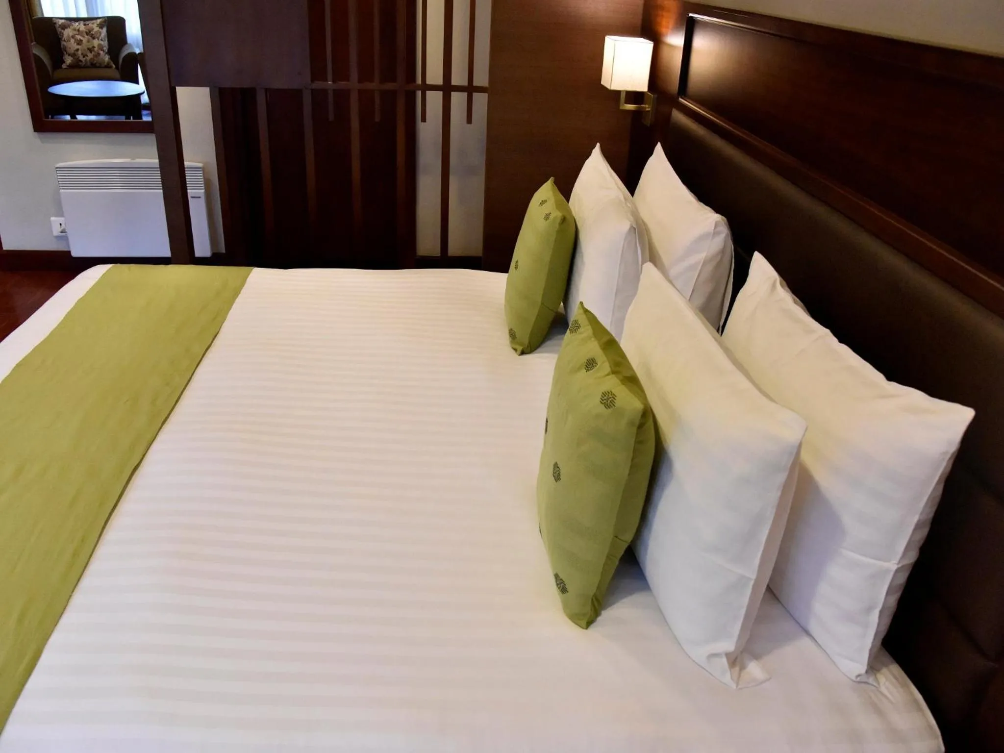 Bed in CityHotel, Thimphu