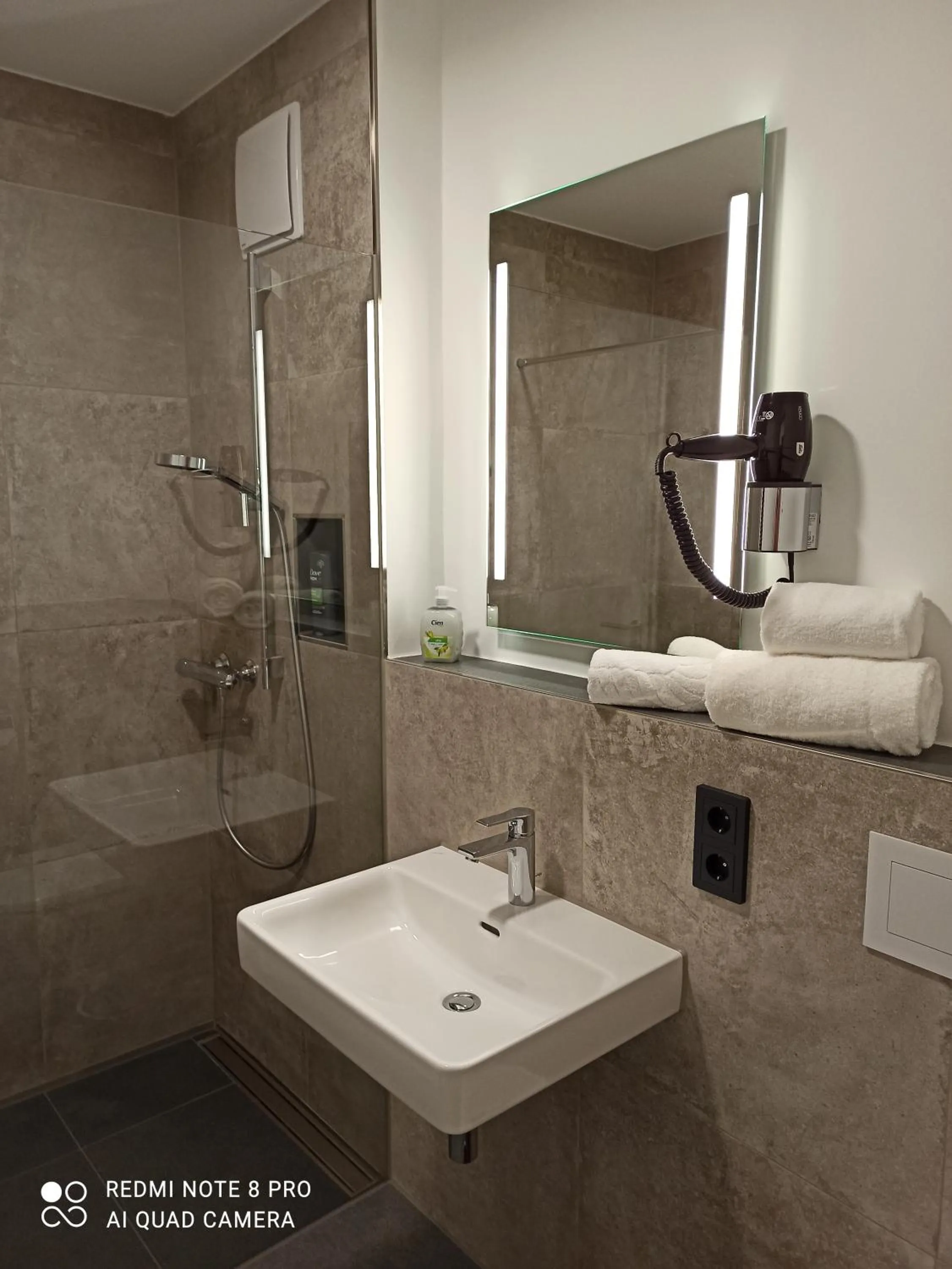 Bathroom in Landgasthaus Hotel Eggert