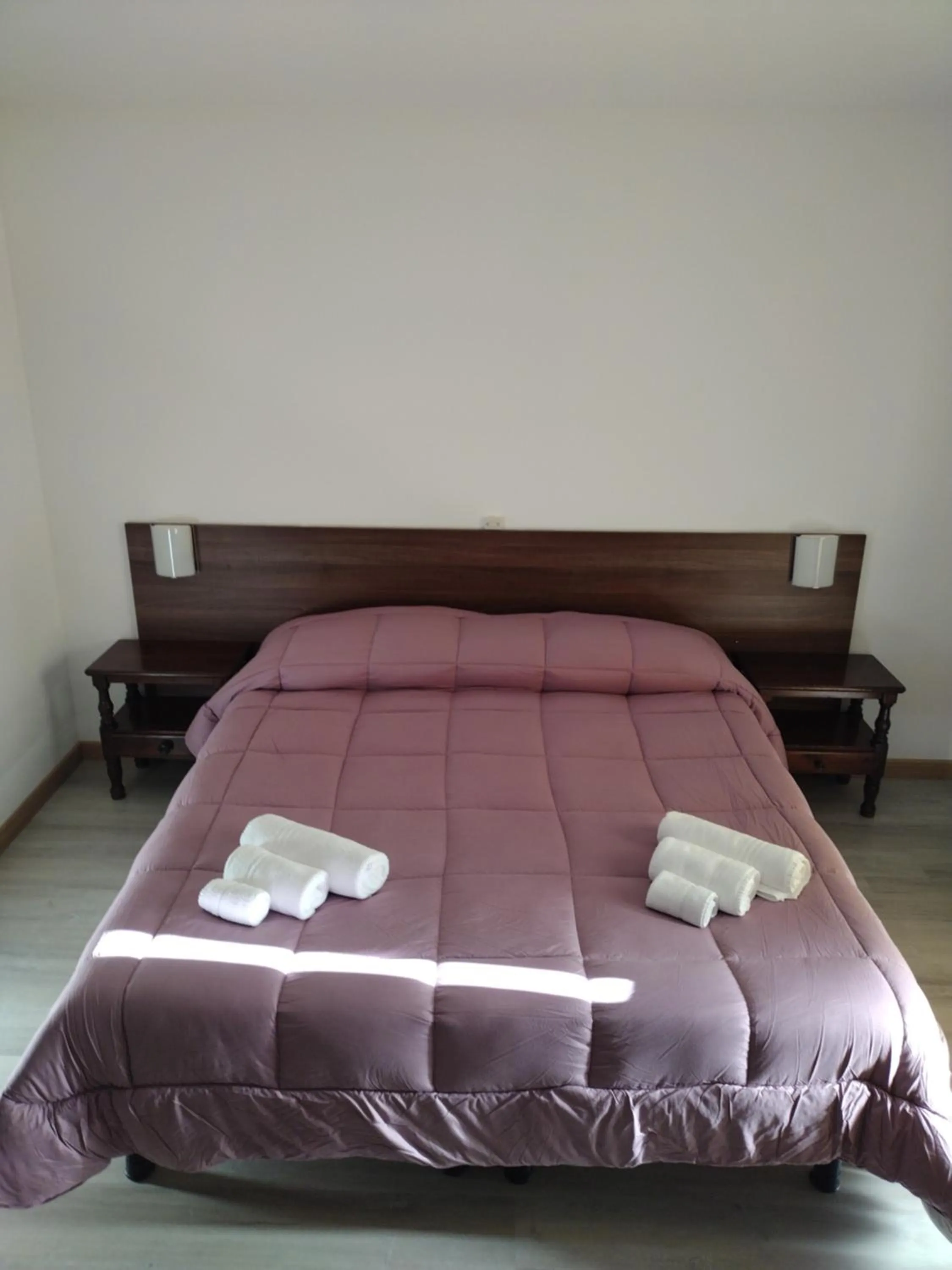 Bed in Hotel Galassia