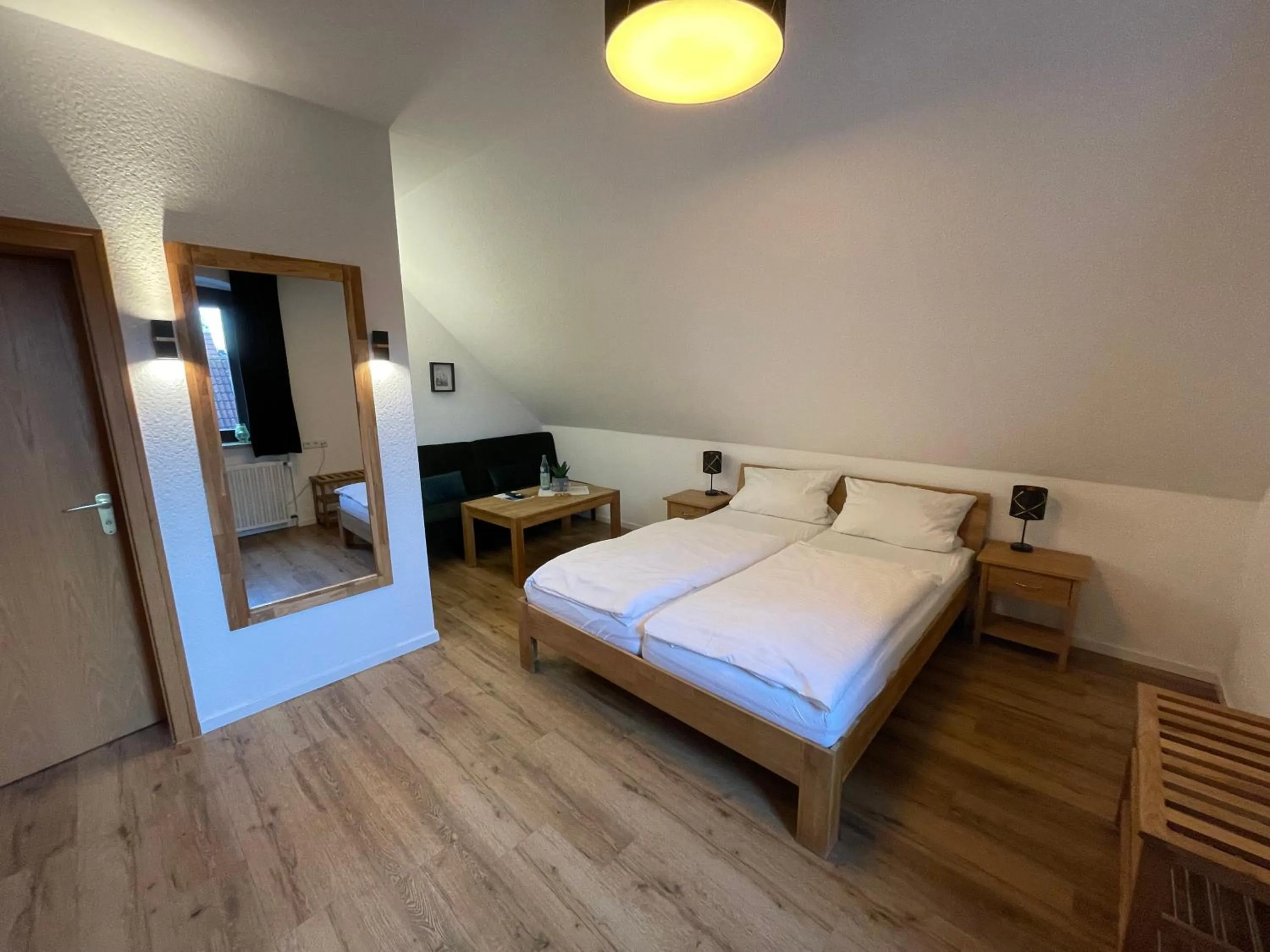 Bed in Hotel Wolfsjäger