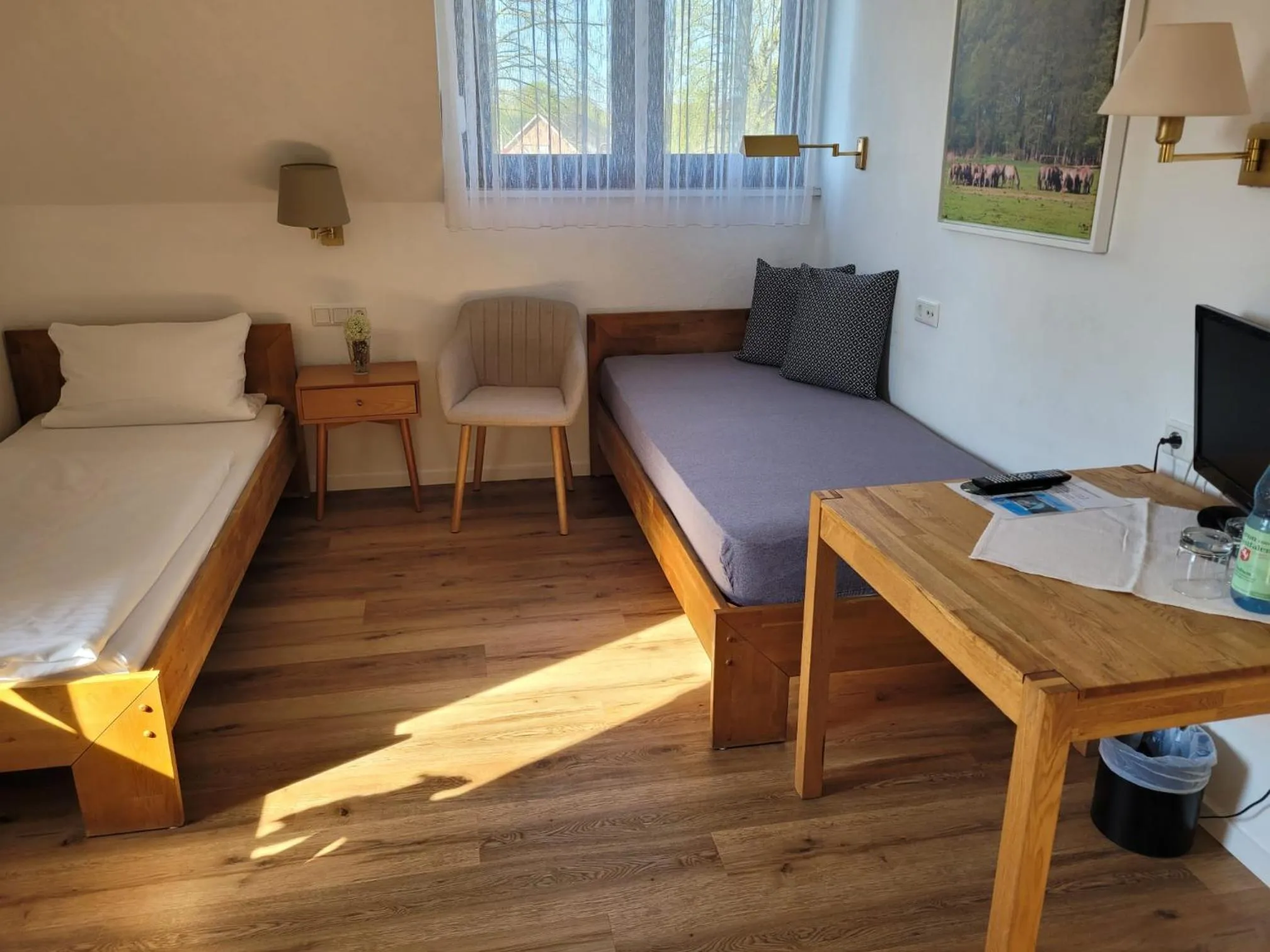 Photo of the whole room, Bed in Hotel Wolfsjäger