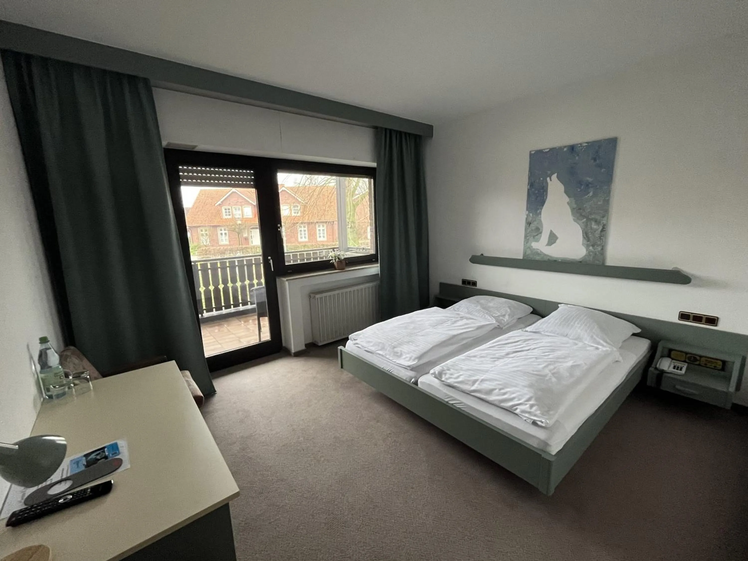 Bed in Hotel Wolfsjäger