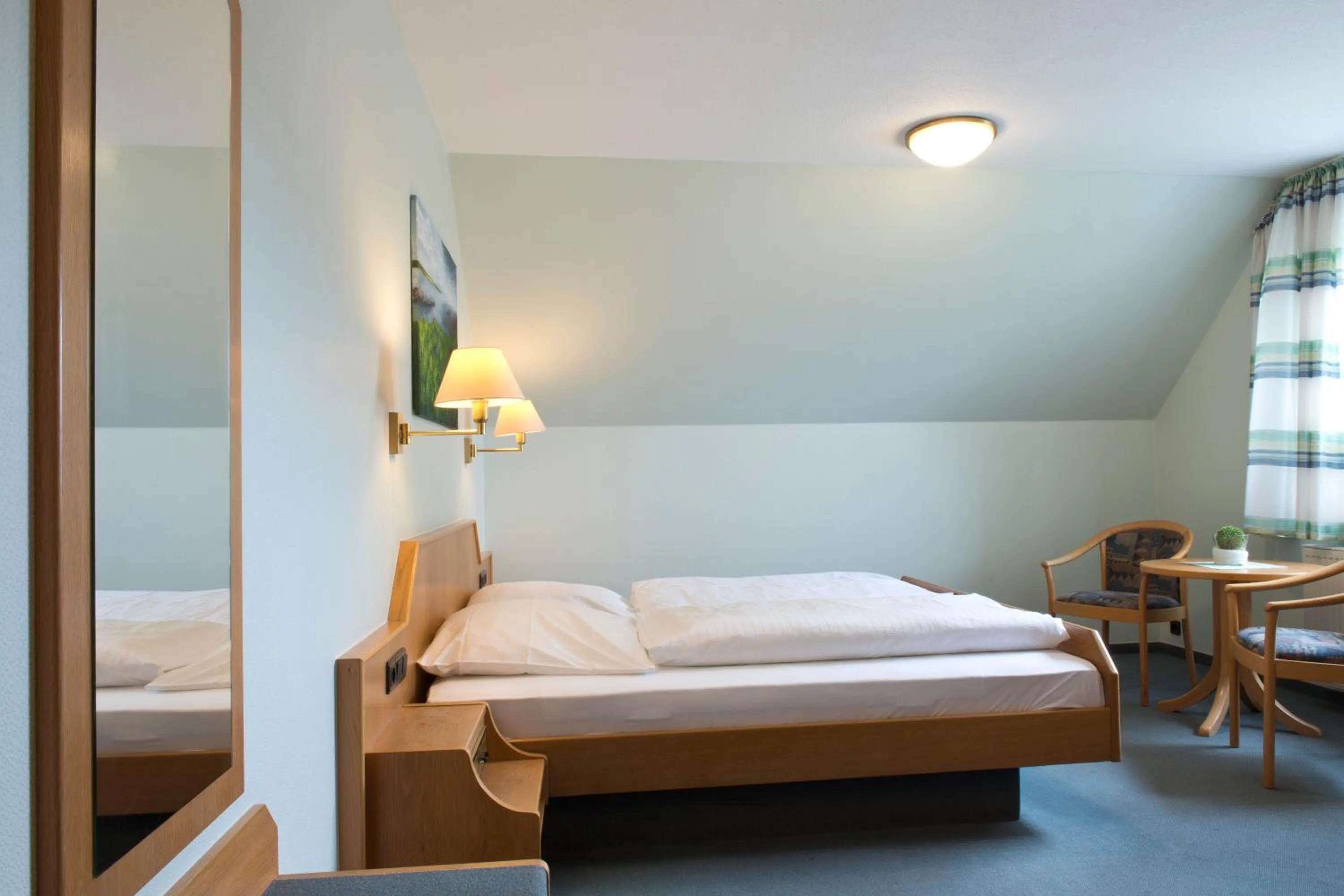 Bed in Hotel Wolfsjäger