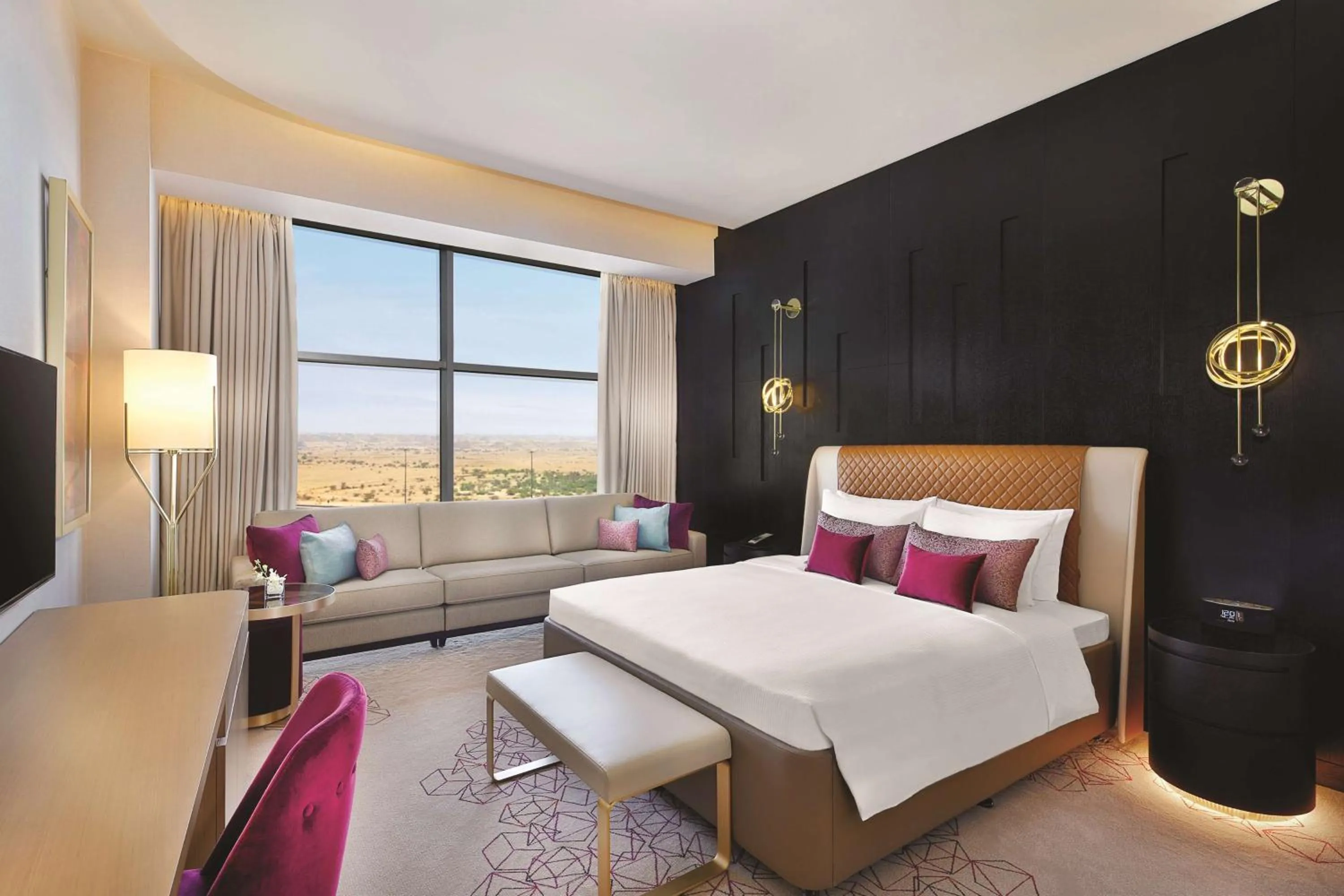 Bedroom, Bed in AlRayyan Hotel Doha, Curio Collection by Hilton