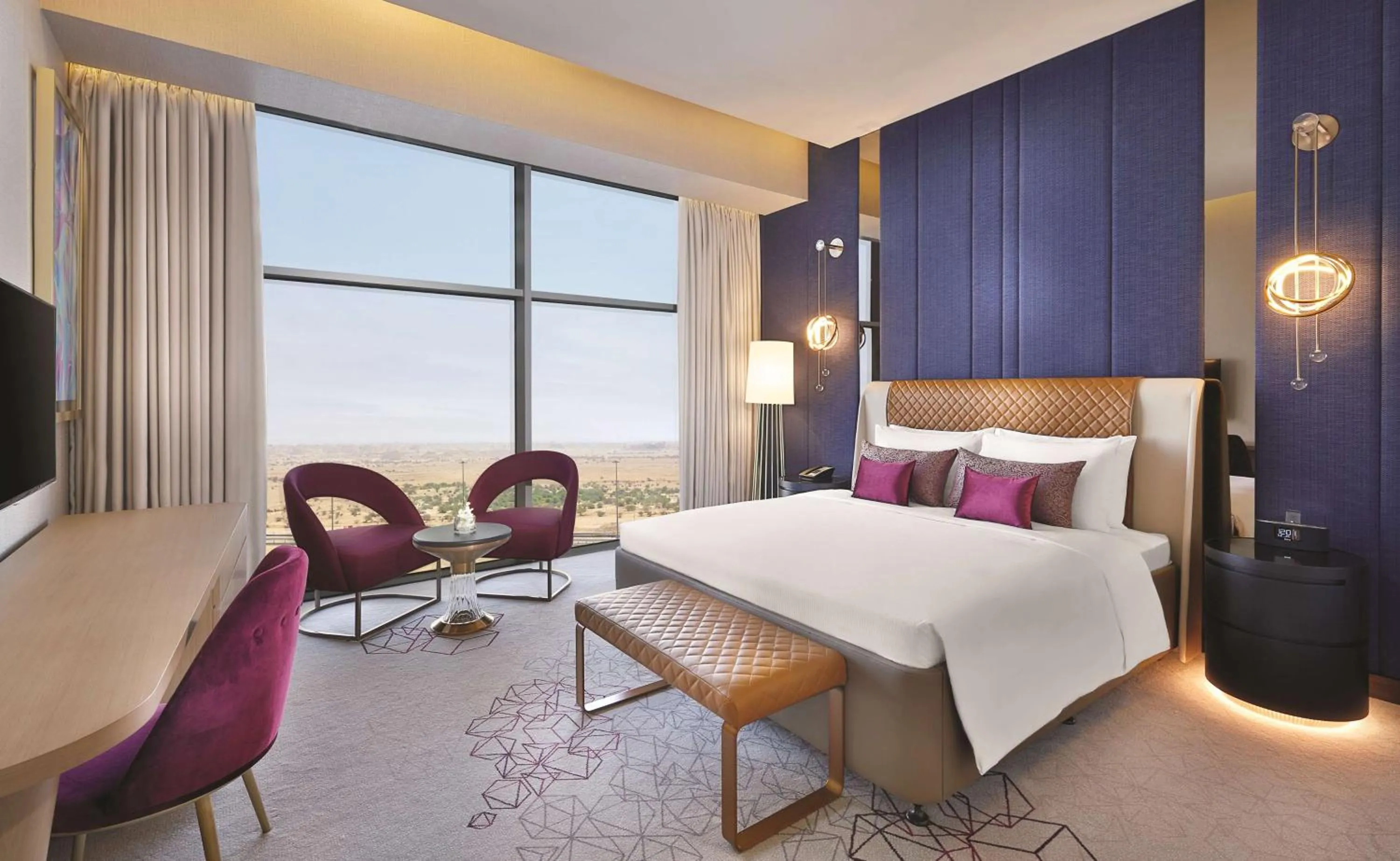 Bedroom, Bed in AlRayyan Hotel Doha, Curio Collection by Hilton
