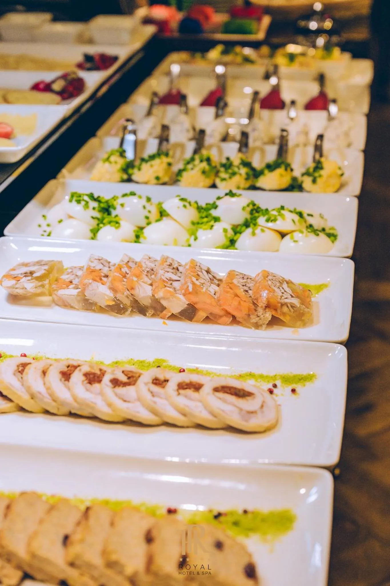 Food and drinks in Hotel Royal & Spa