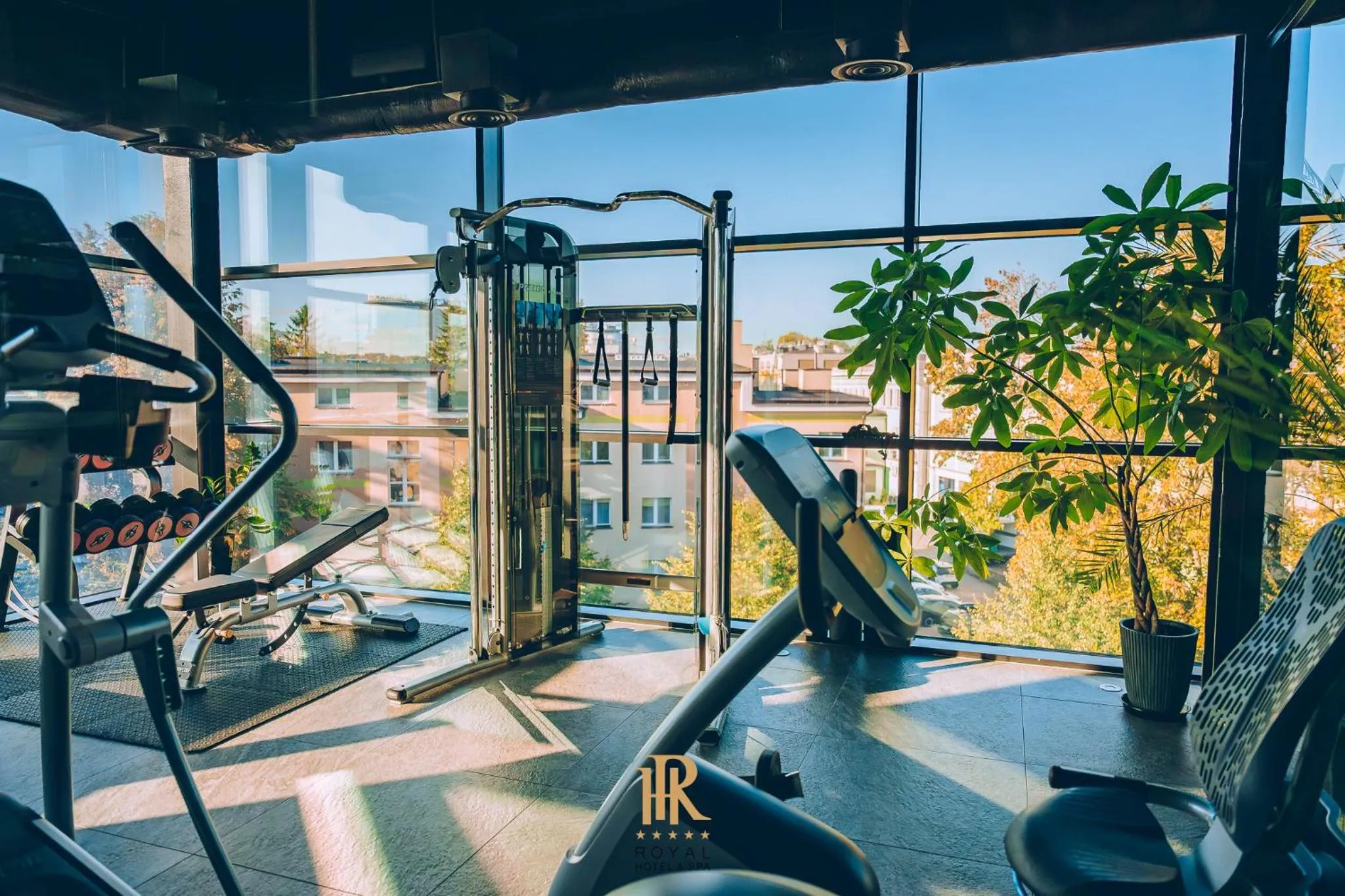 Fitness centre/facilities in Hotel Royal & Spa