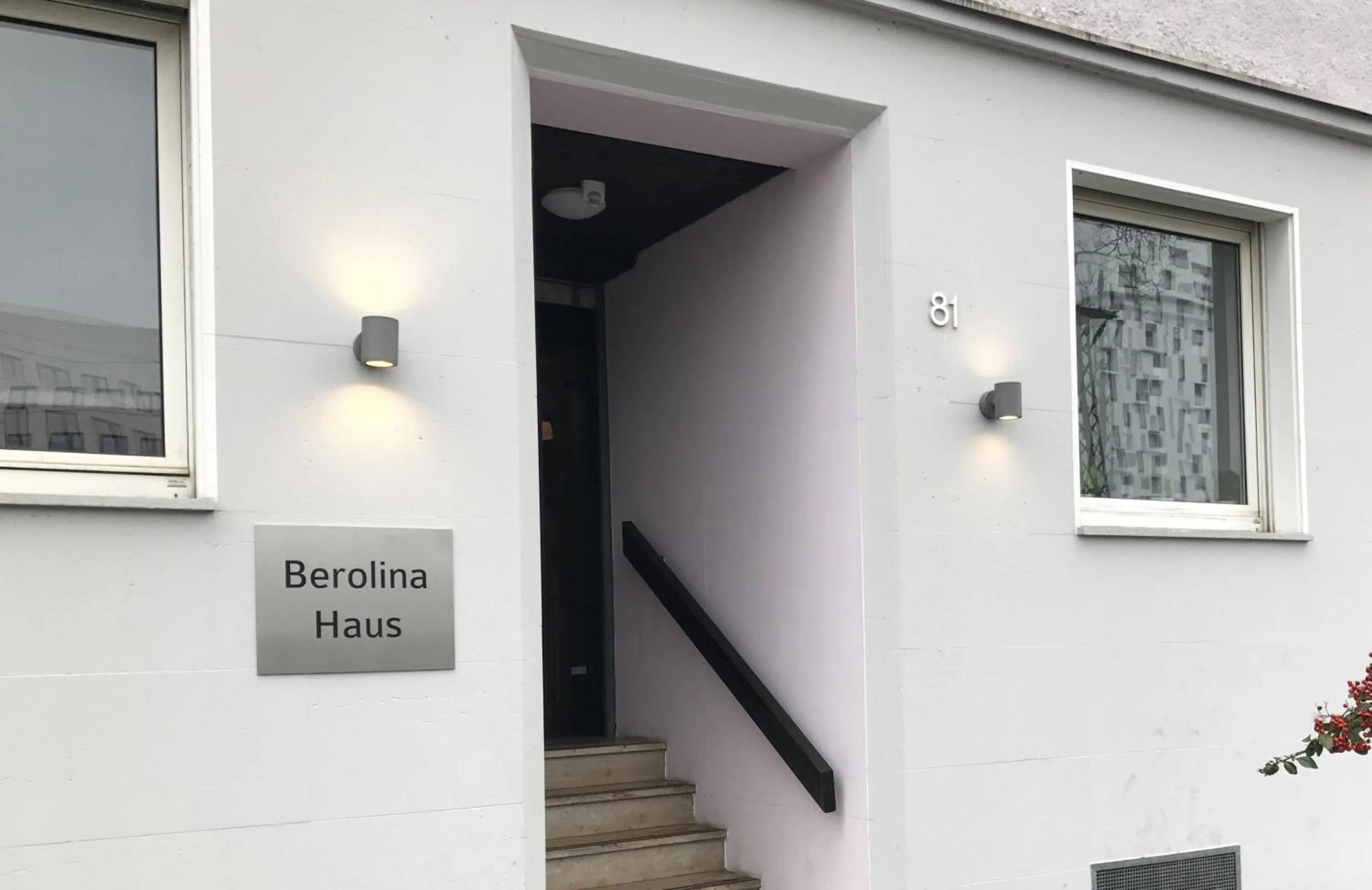Facade/entrance in Berolina Haus