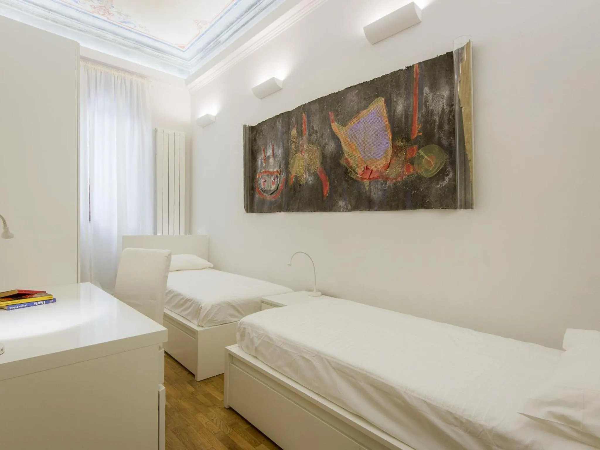 Bedroom, Bed in Apartments Florence - Duomo Art