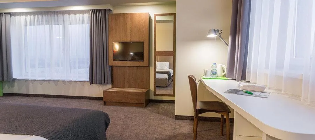 Photo of the whole room, Bed in B&B Hotel Nowy Targ Centrum