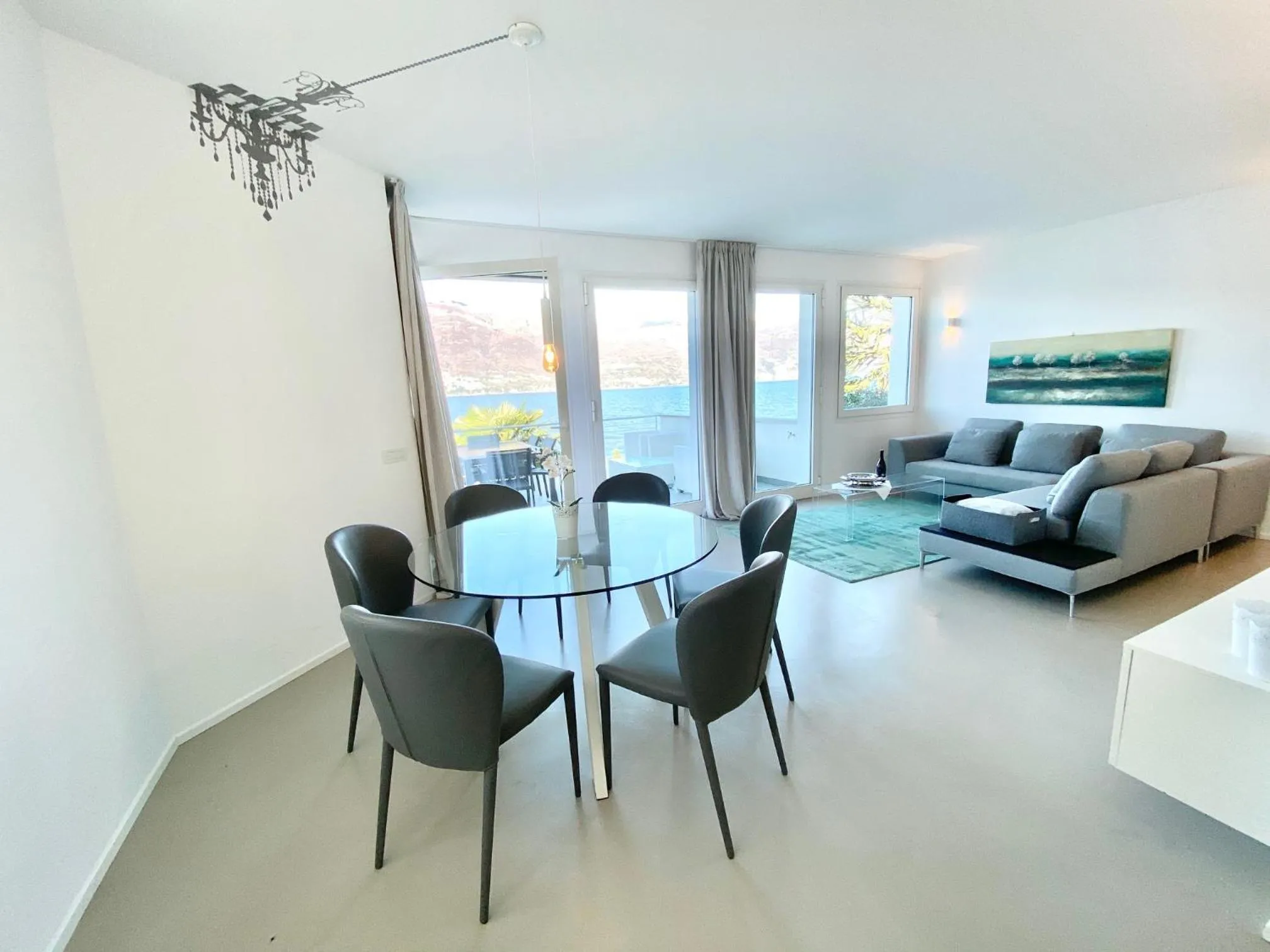 Dining area in Villa Poseidon