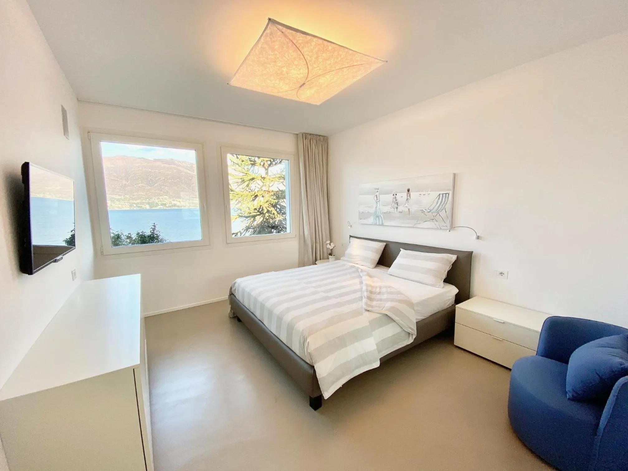 Photo of the whole room, Bed in Villa Poseidon