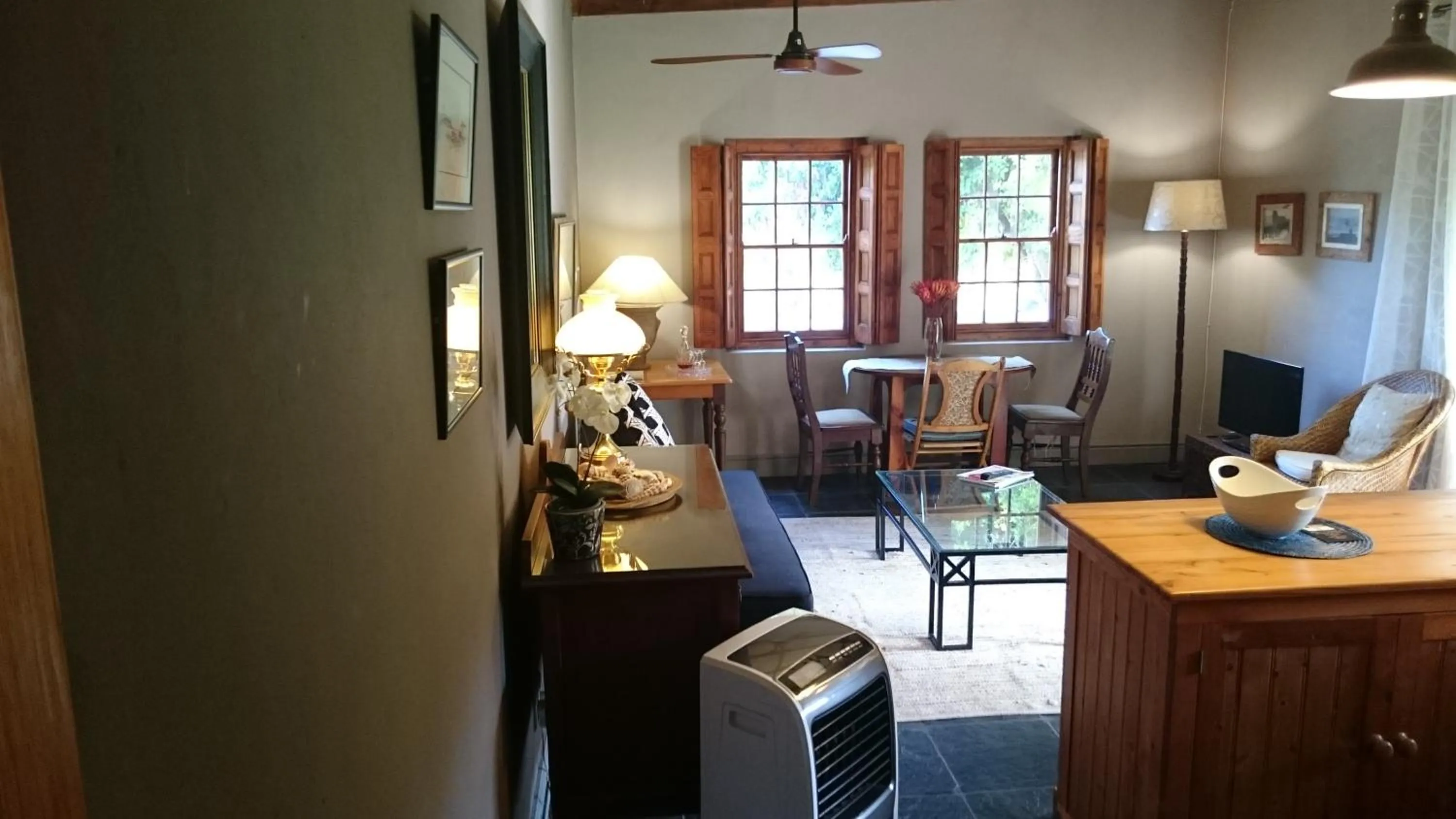 Living room in Abigail's Garden Cottage