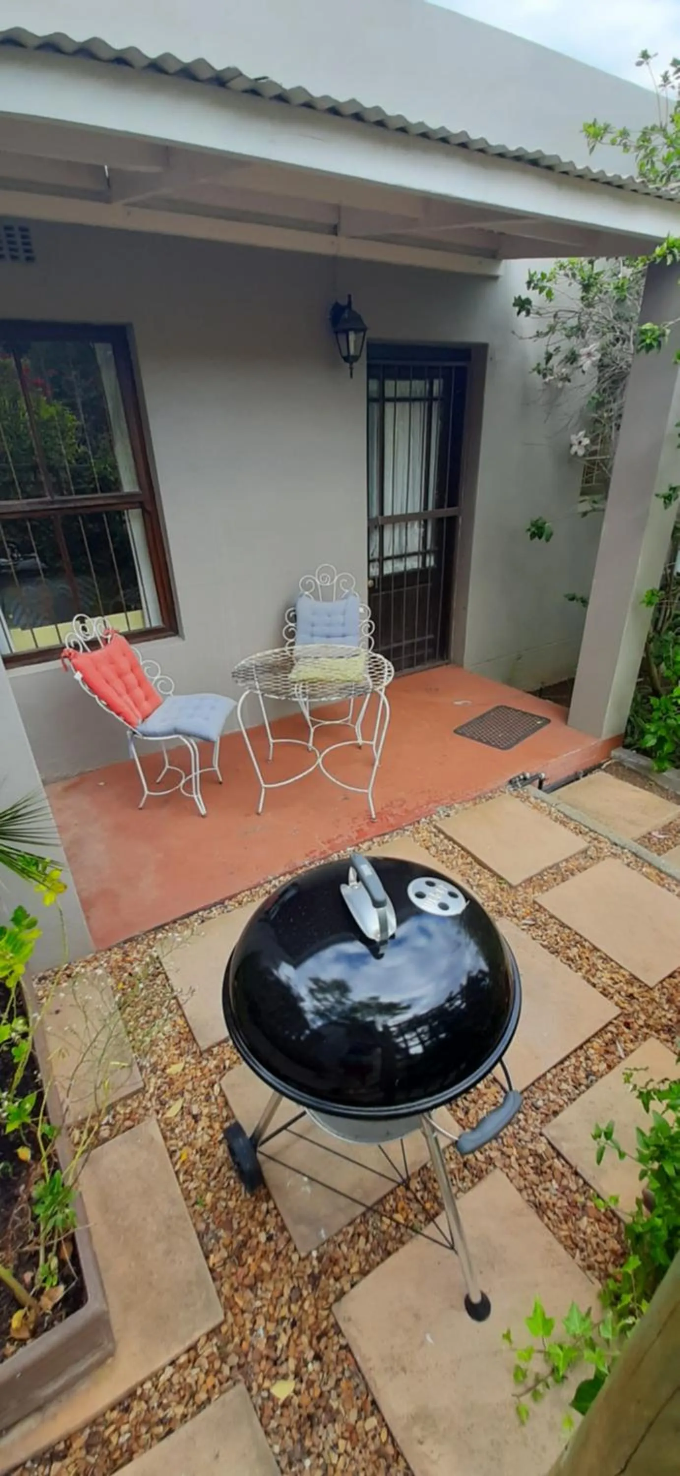 Patio in Abigail's Garden Cottage