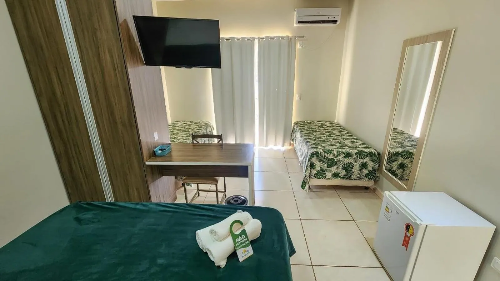 Bed in Rancharia Park Hotel