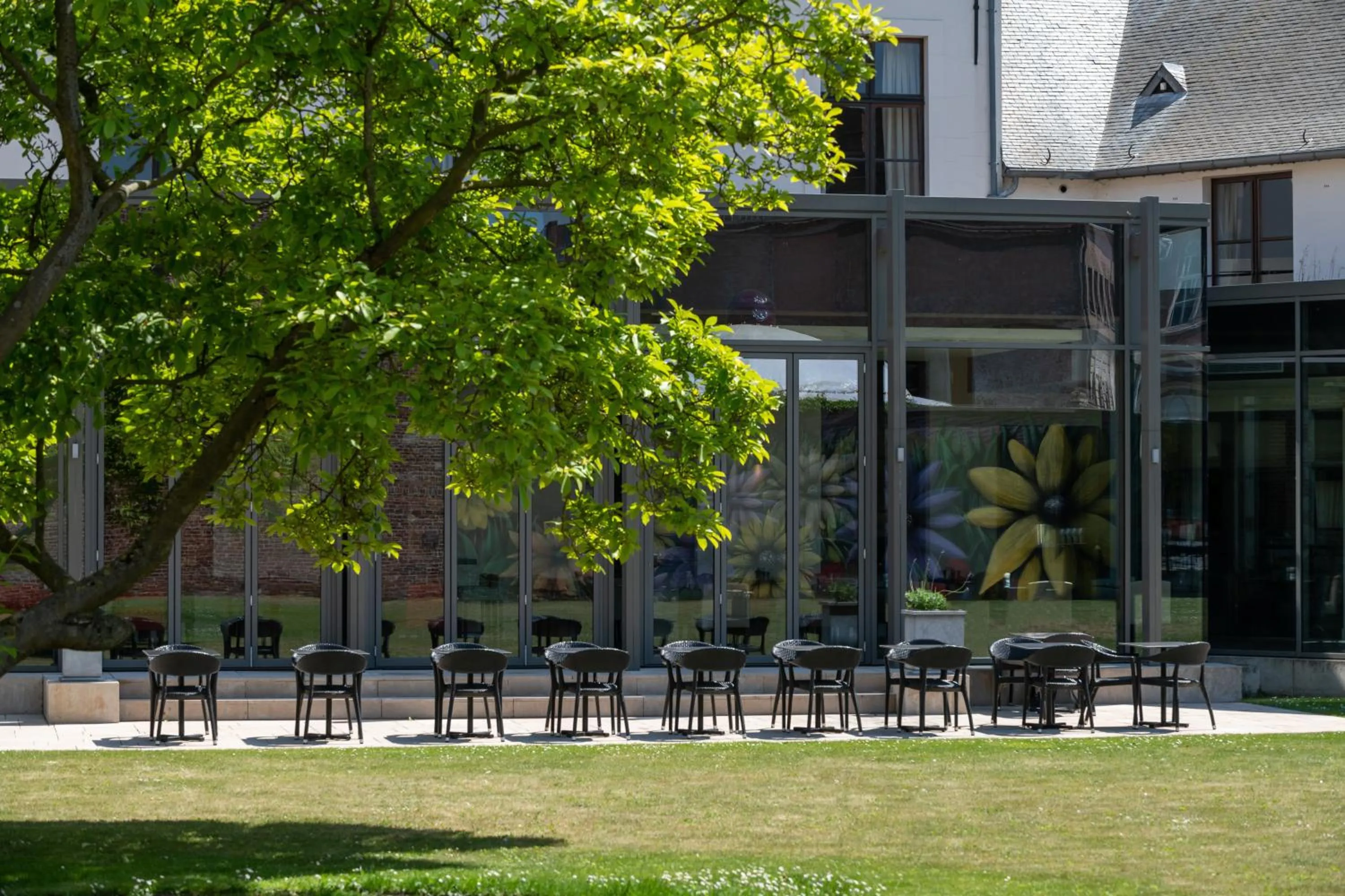 Garden view in Martin's Klooster