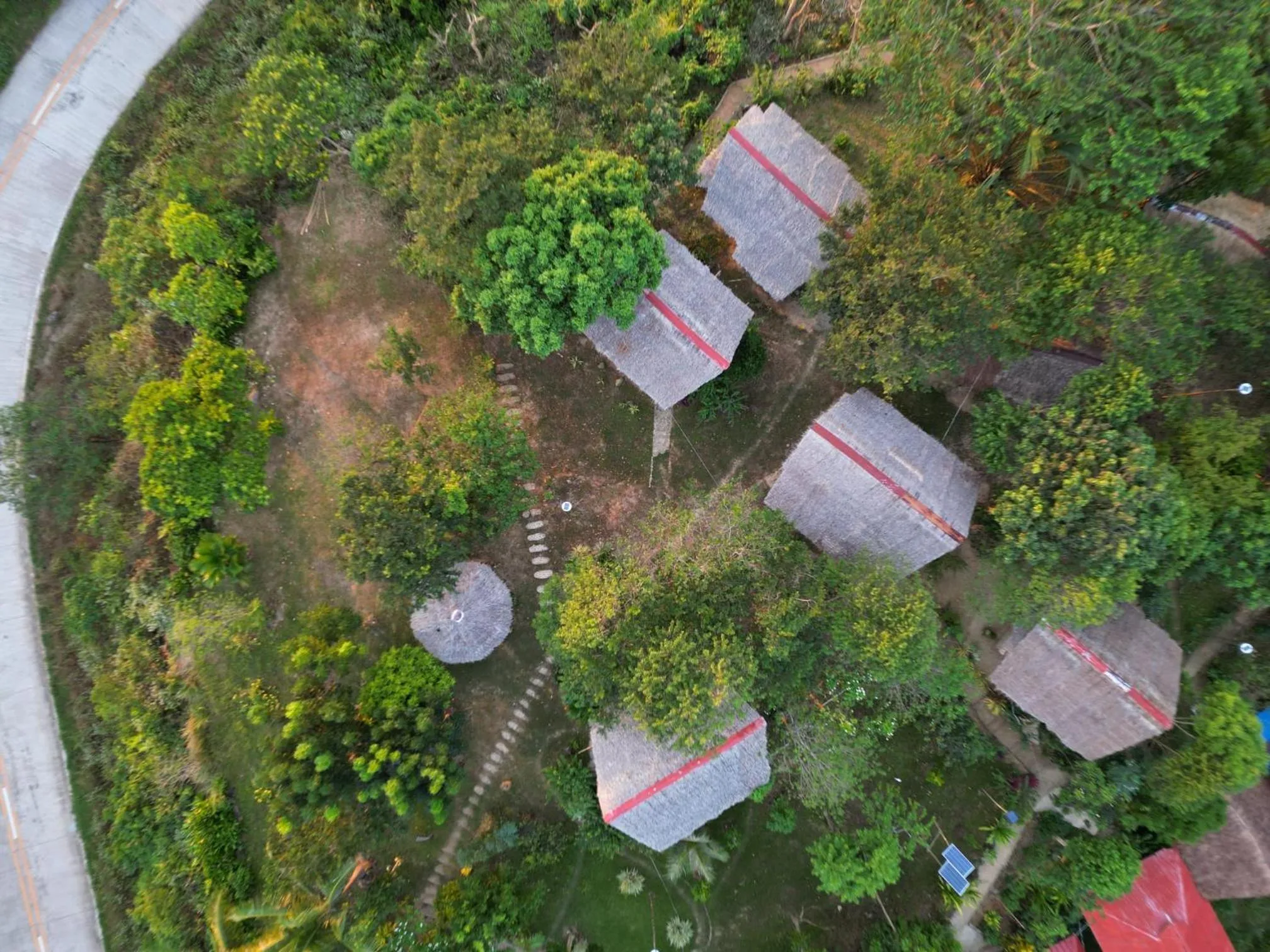 Bird's eye view in Erlittop Garden Eco Lodge