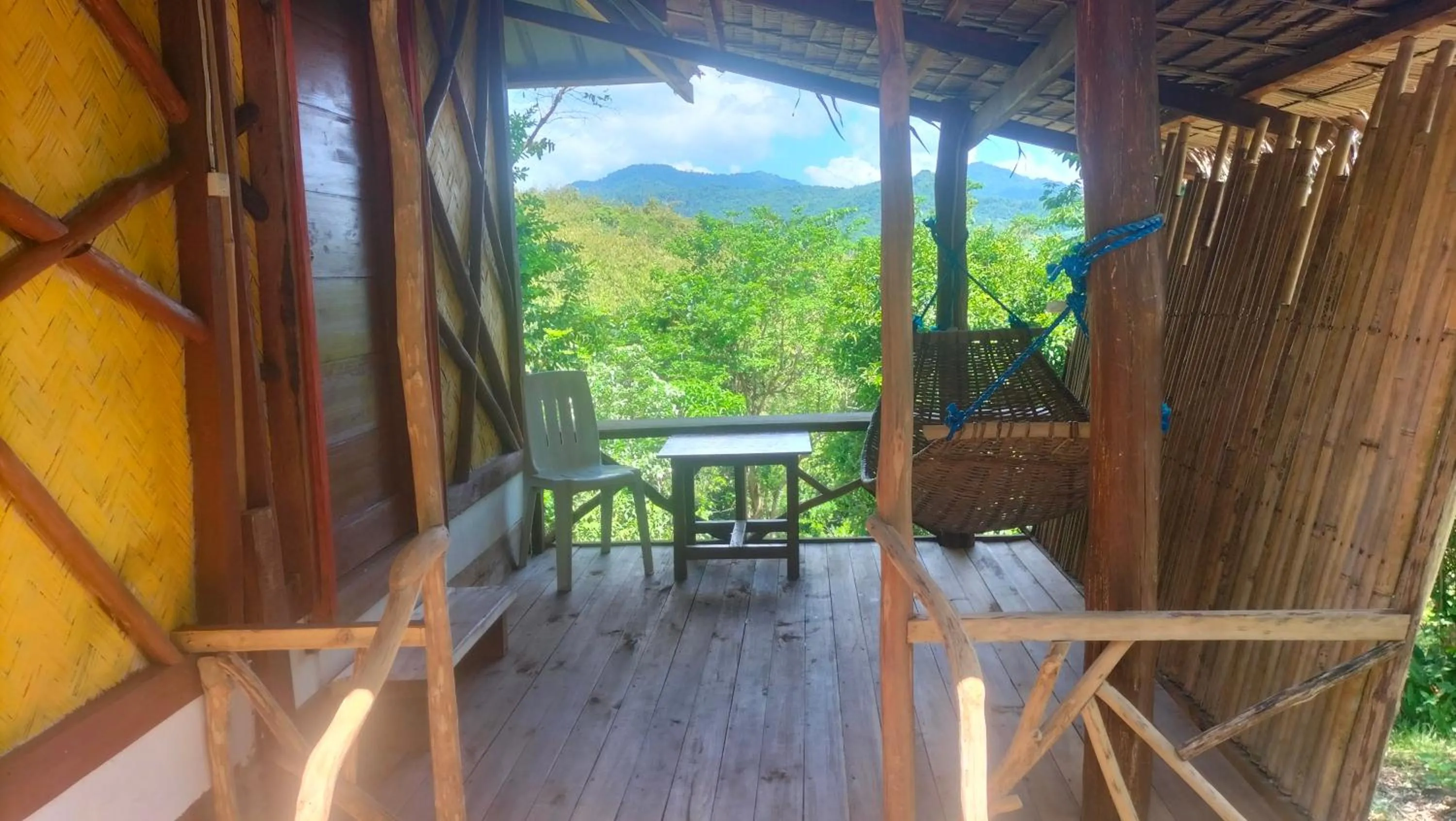 Natural landscape in Erlittop Garden Eco Lodge