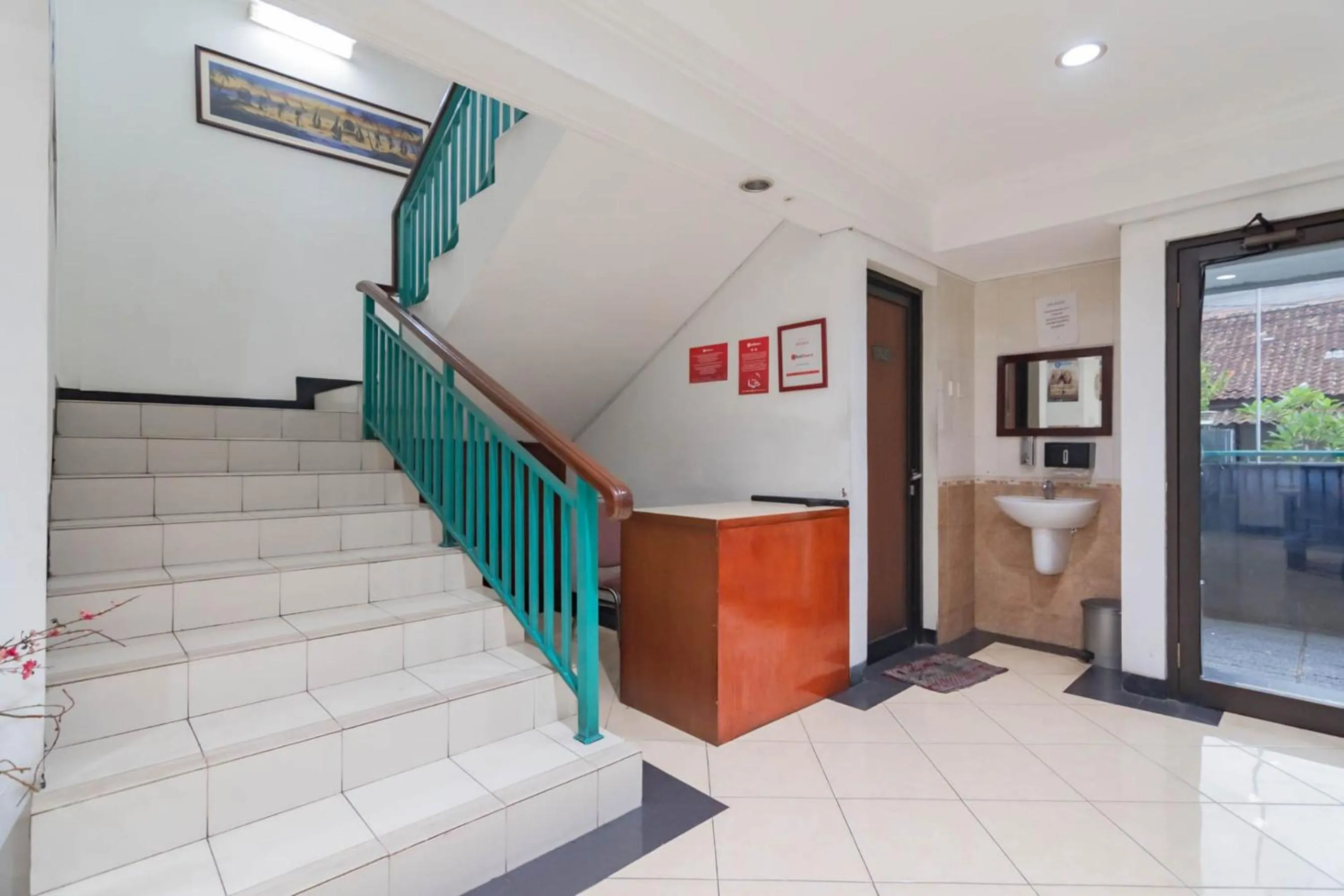 Lobby or reception in RedDoorz Plus at Buah Batu