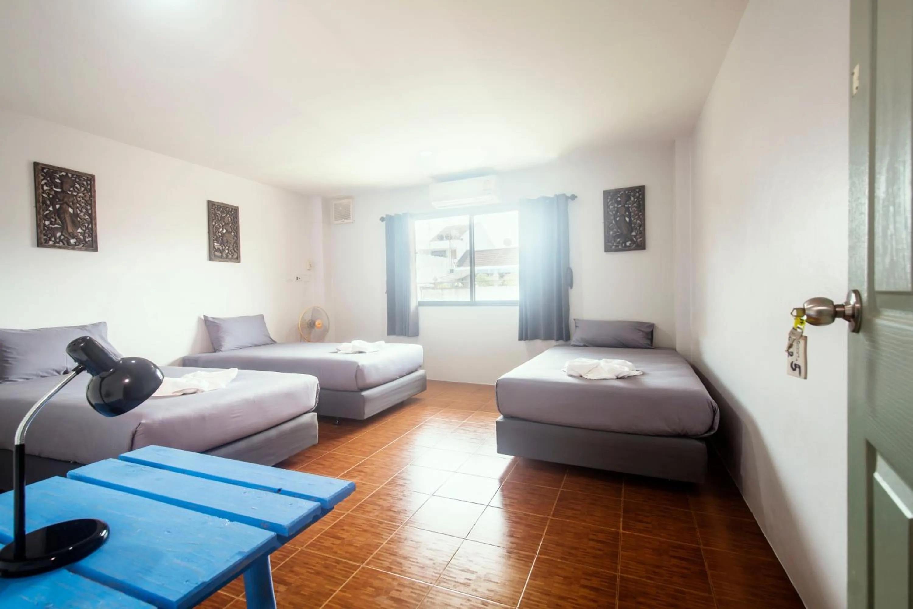 Bed in Sleep Easy Krabi Guest House