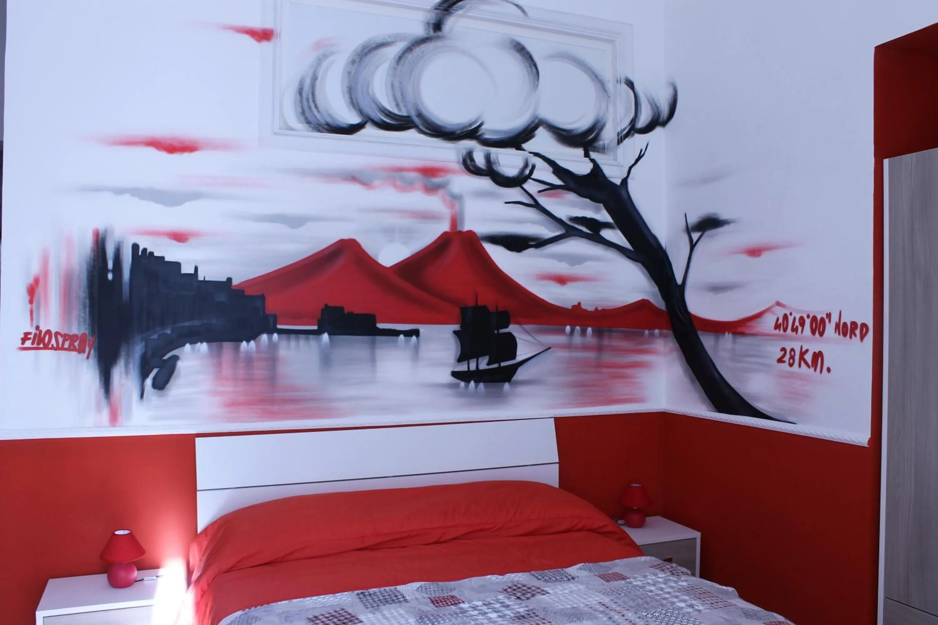 Bed in B&B La Torretta Chiaia