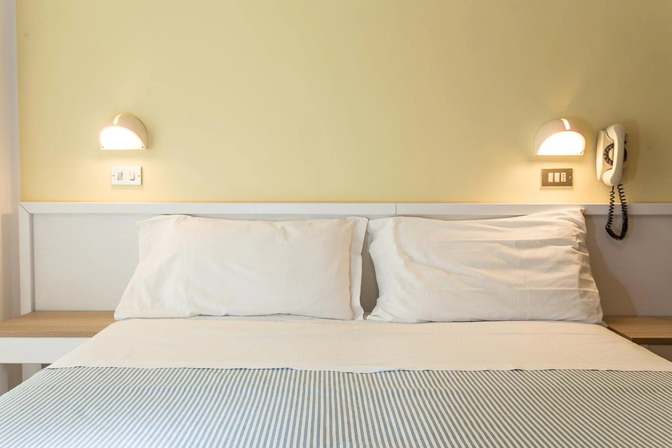 Bed in Piccolo Hotel Kursaal