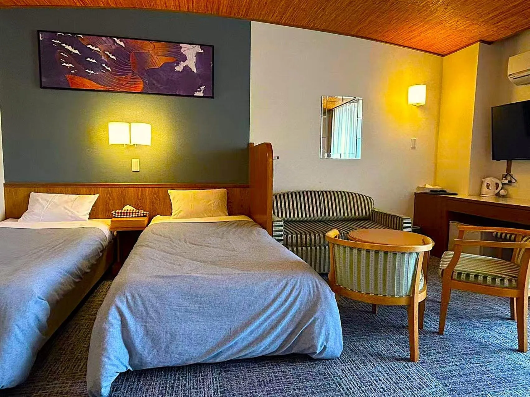 Bedroom, Bed in Shinnishiki Hotel