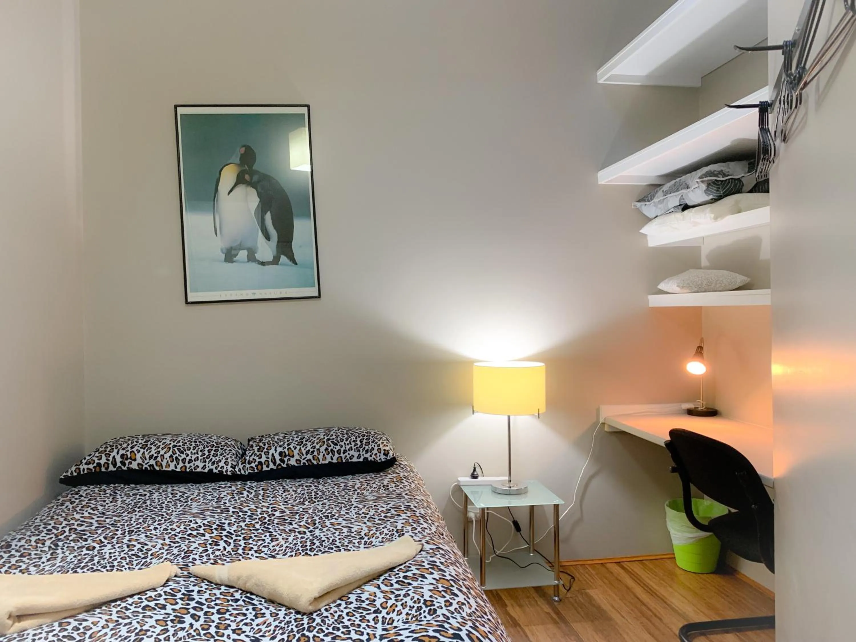 Bed in Westside Studio Apartments