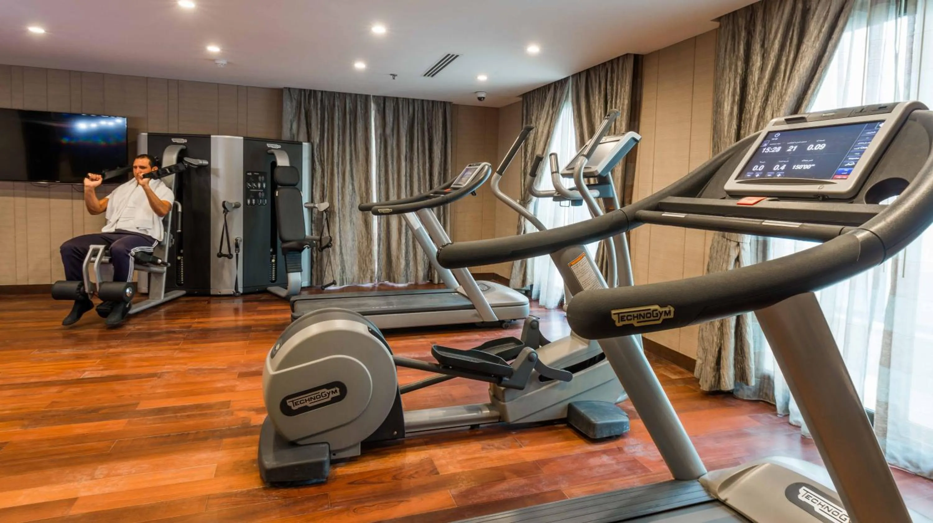 Fitness centre/facilities in Braira Al Azizya Hotel & Resort