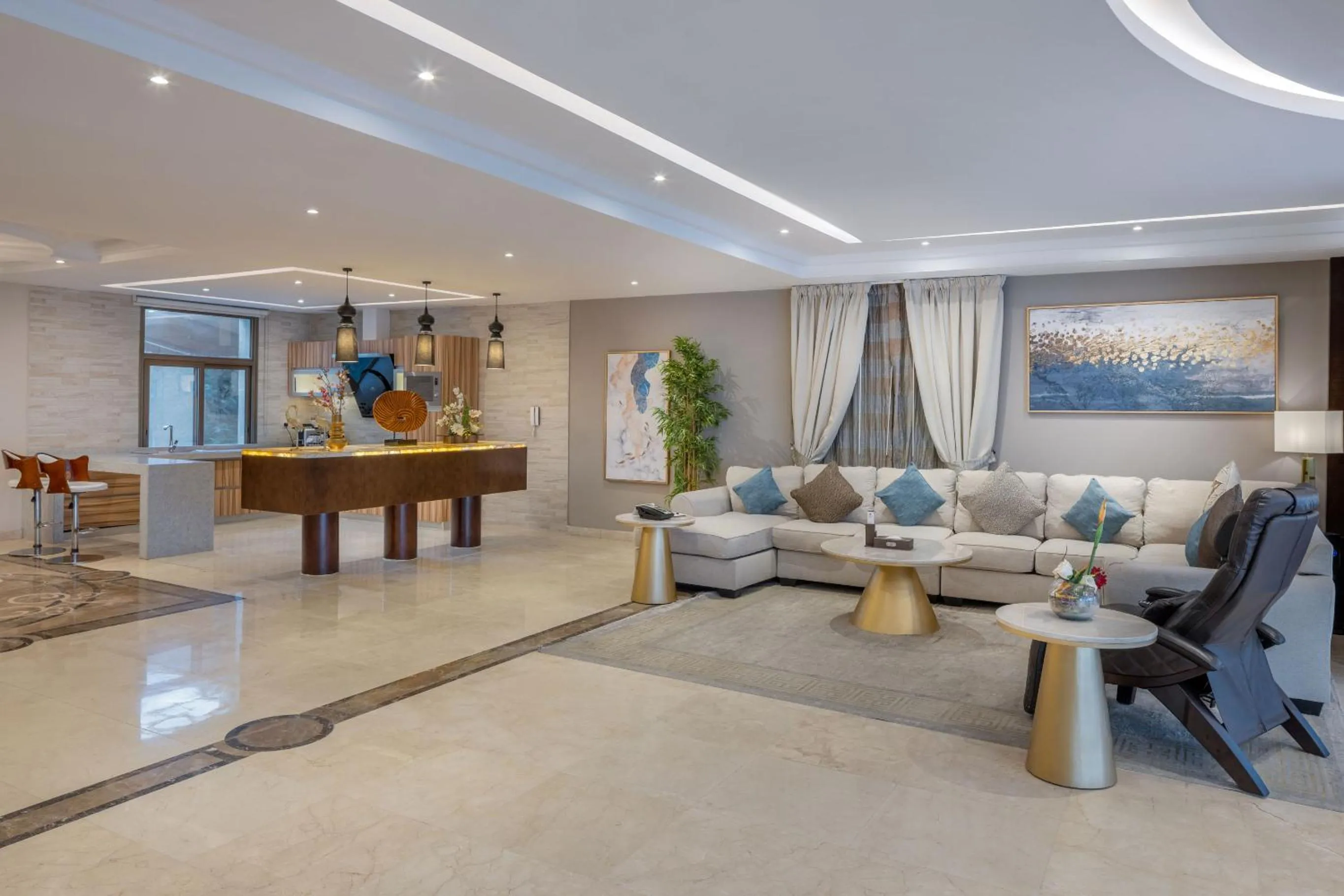 Living room in Braira Al Azizya Hotel & Resort