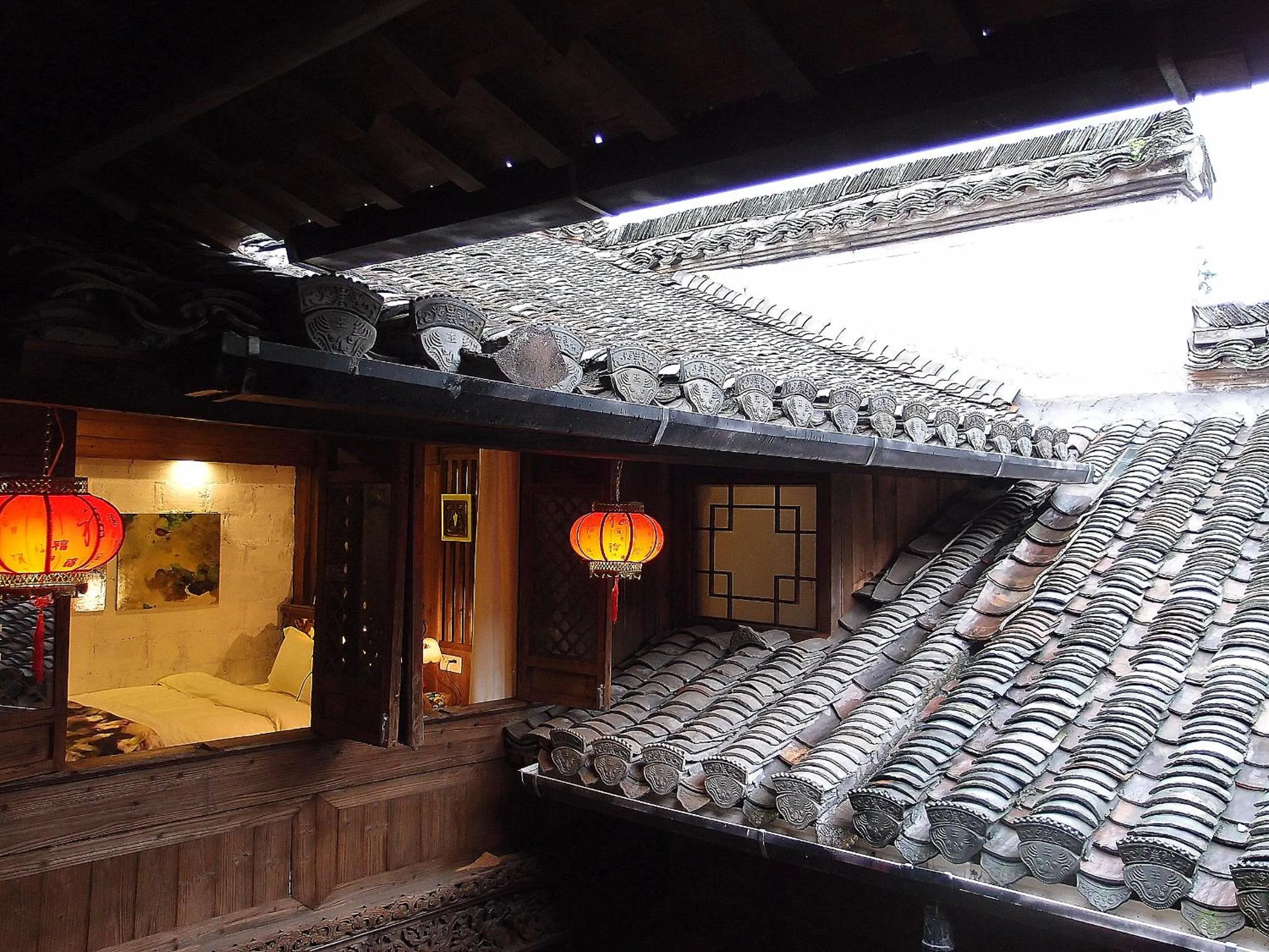 Photo of the whole room in WuYuan QiYe YanXiang Guesthouse