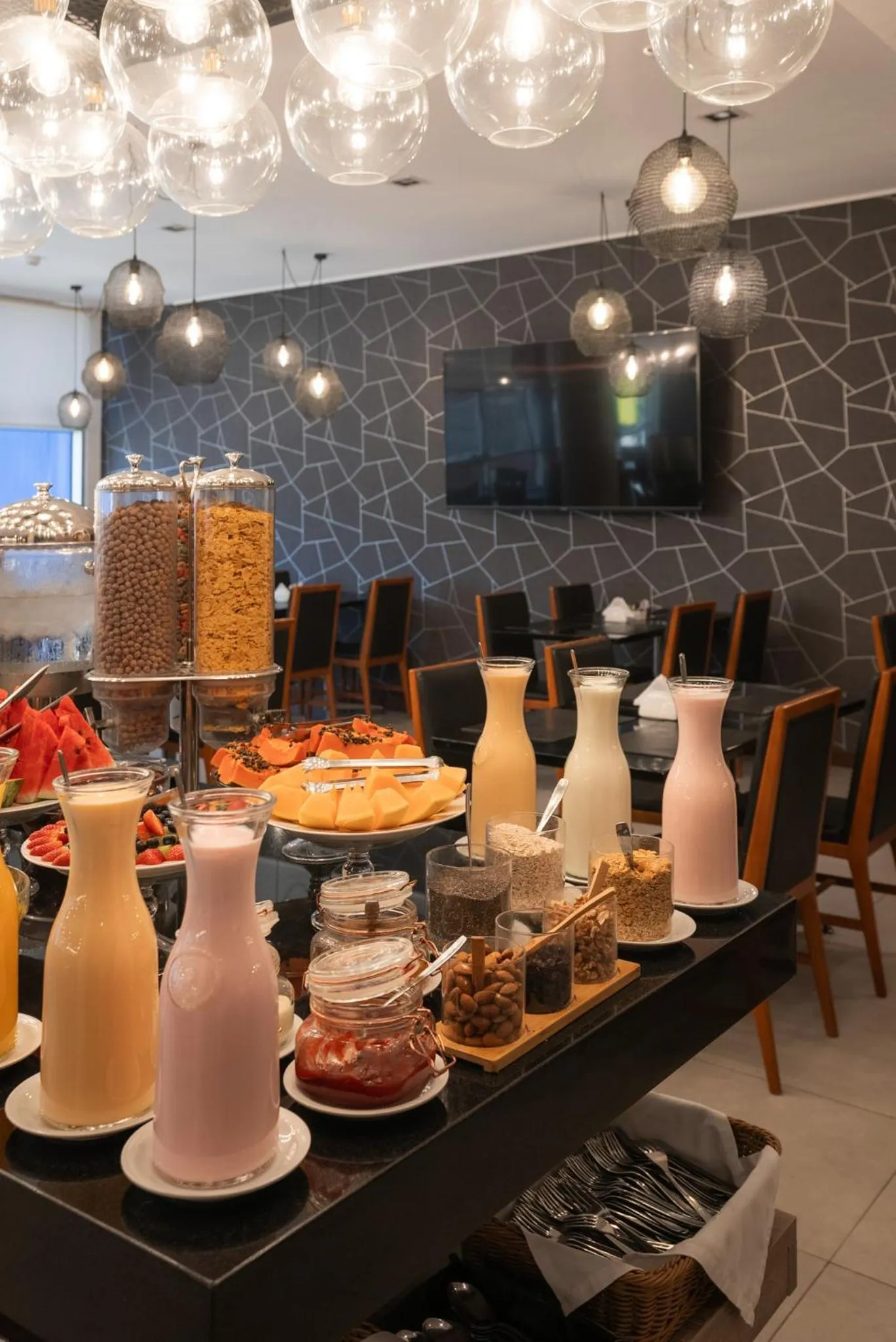 Buffet breakfast in Frontier Hotel Rivera