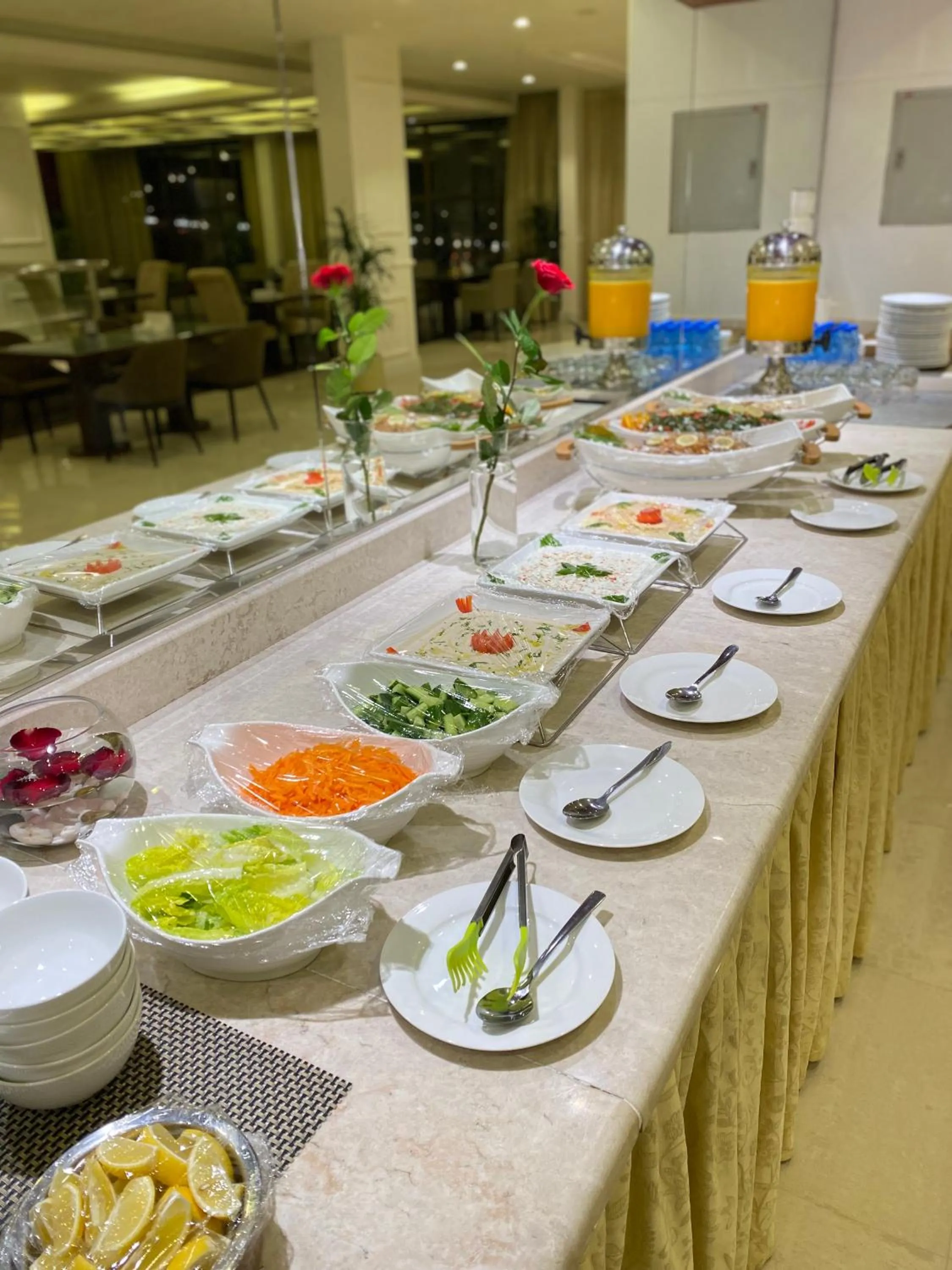 Breakfast in Triple Tree Serviced Apartments - الشجرة الثلاثية للشقق المخدومة