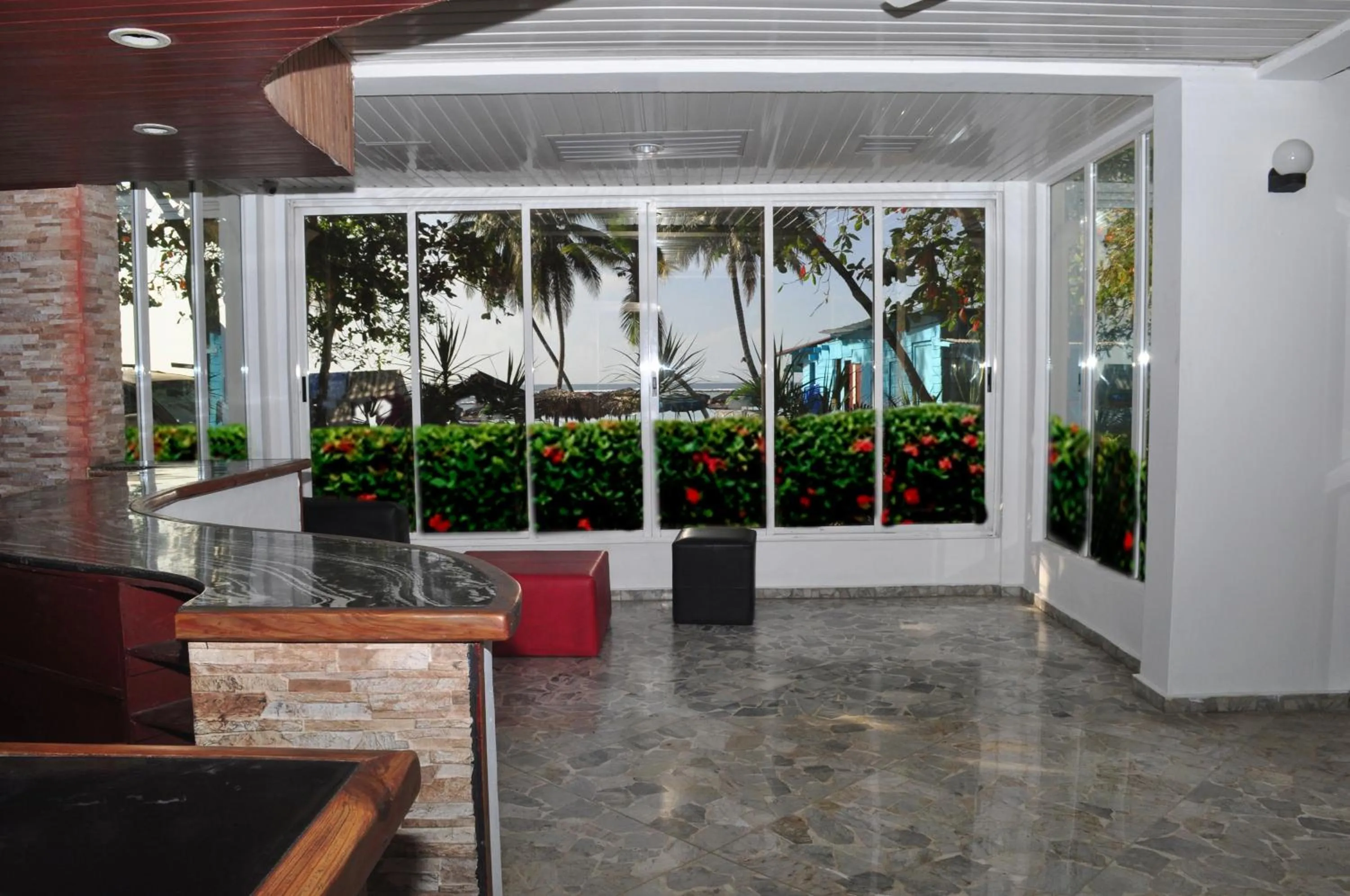 Lobby or reception in Hotel Costa Linda Beach Boca Chica