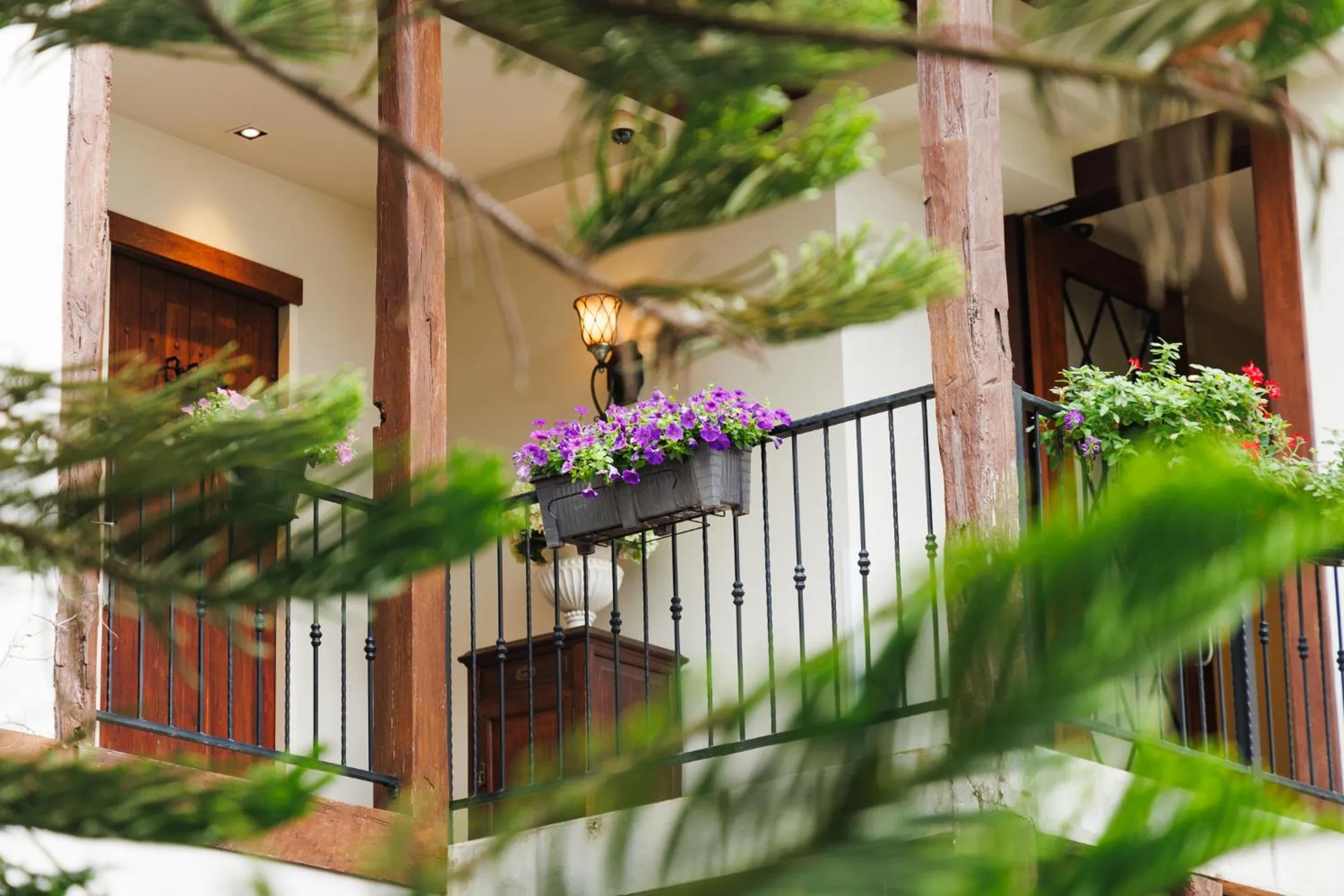 Property building in Le Charcoa Hotel