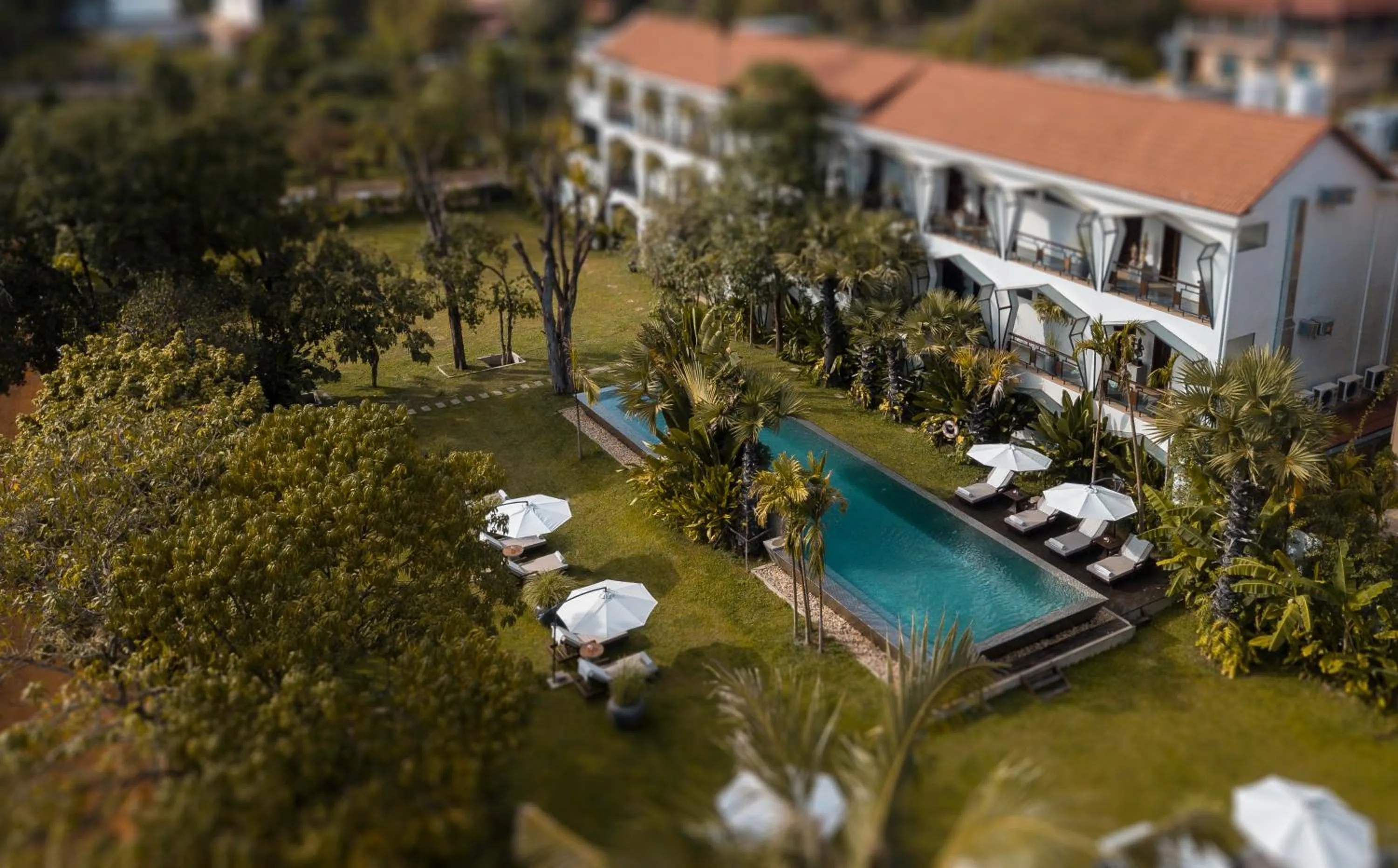 Bird's eye view in Jaya House River Park Hotel