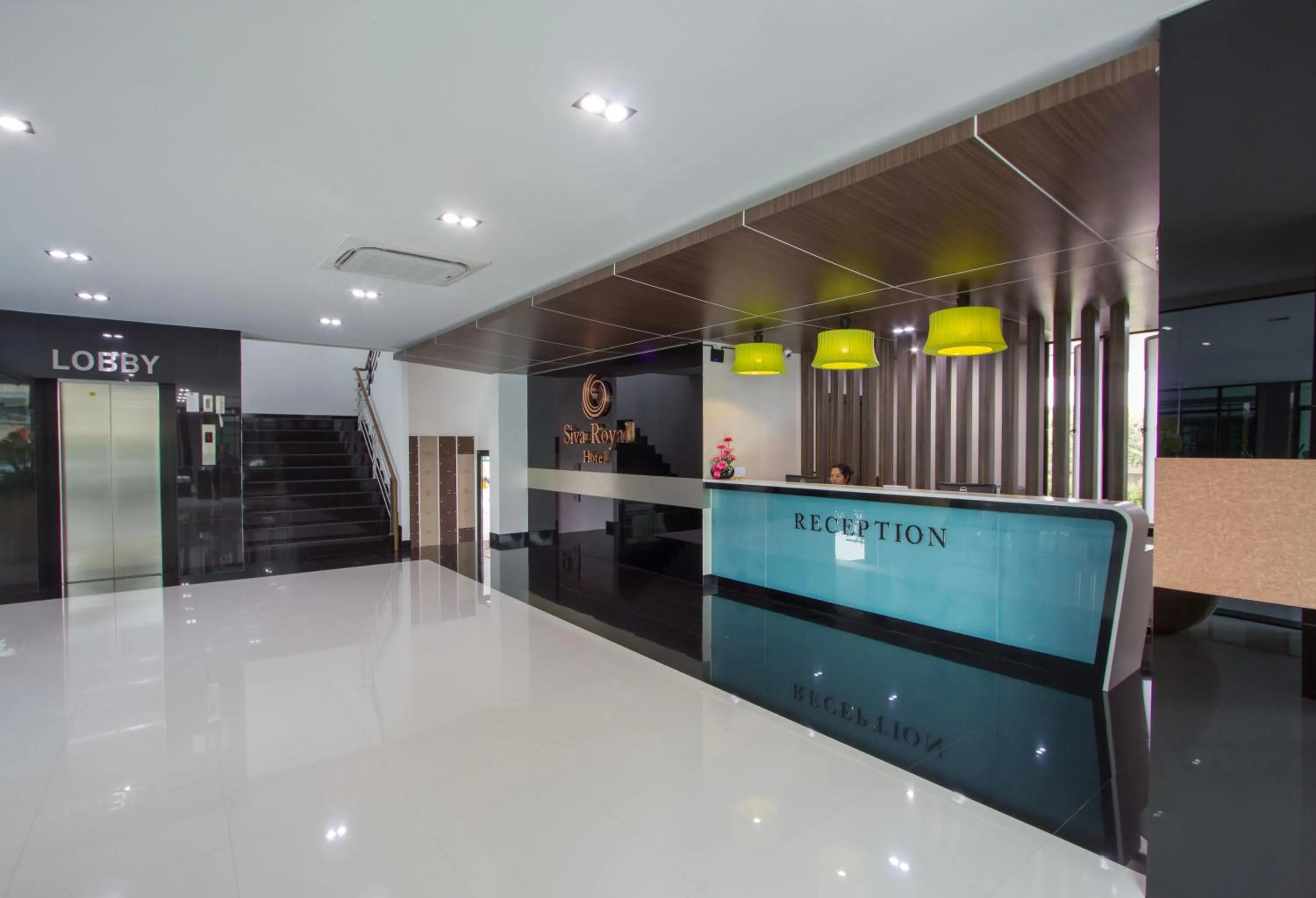 Lobby or reception in Siva Royal Hotel