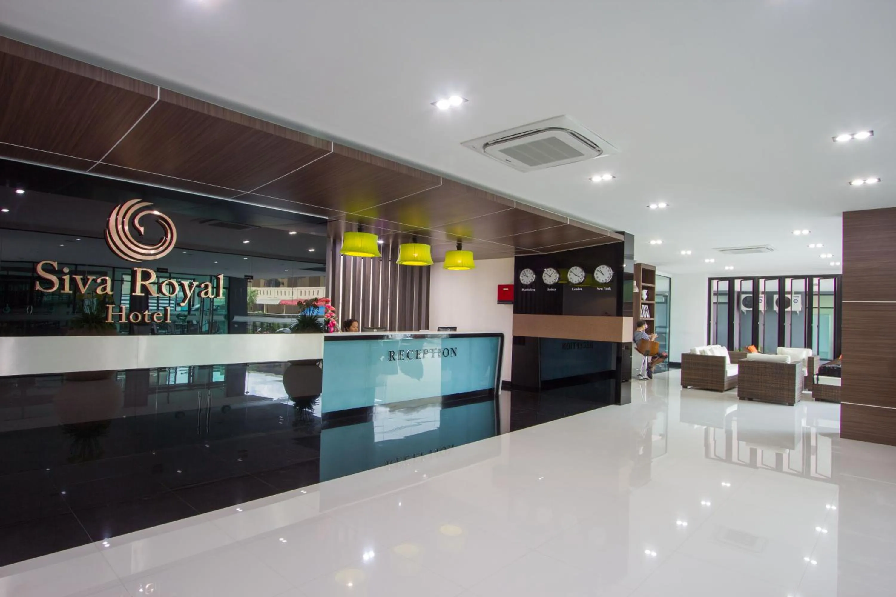 Lobby or reception in Siva Royal Hotel