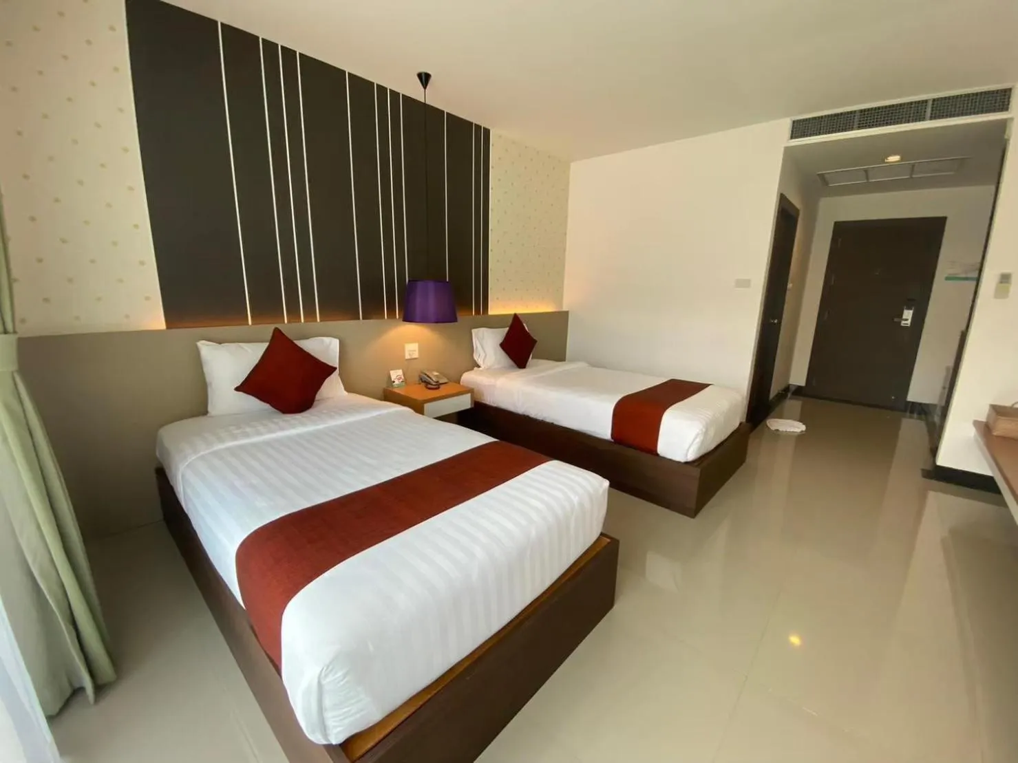 Bed in Siva Royal Hotel