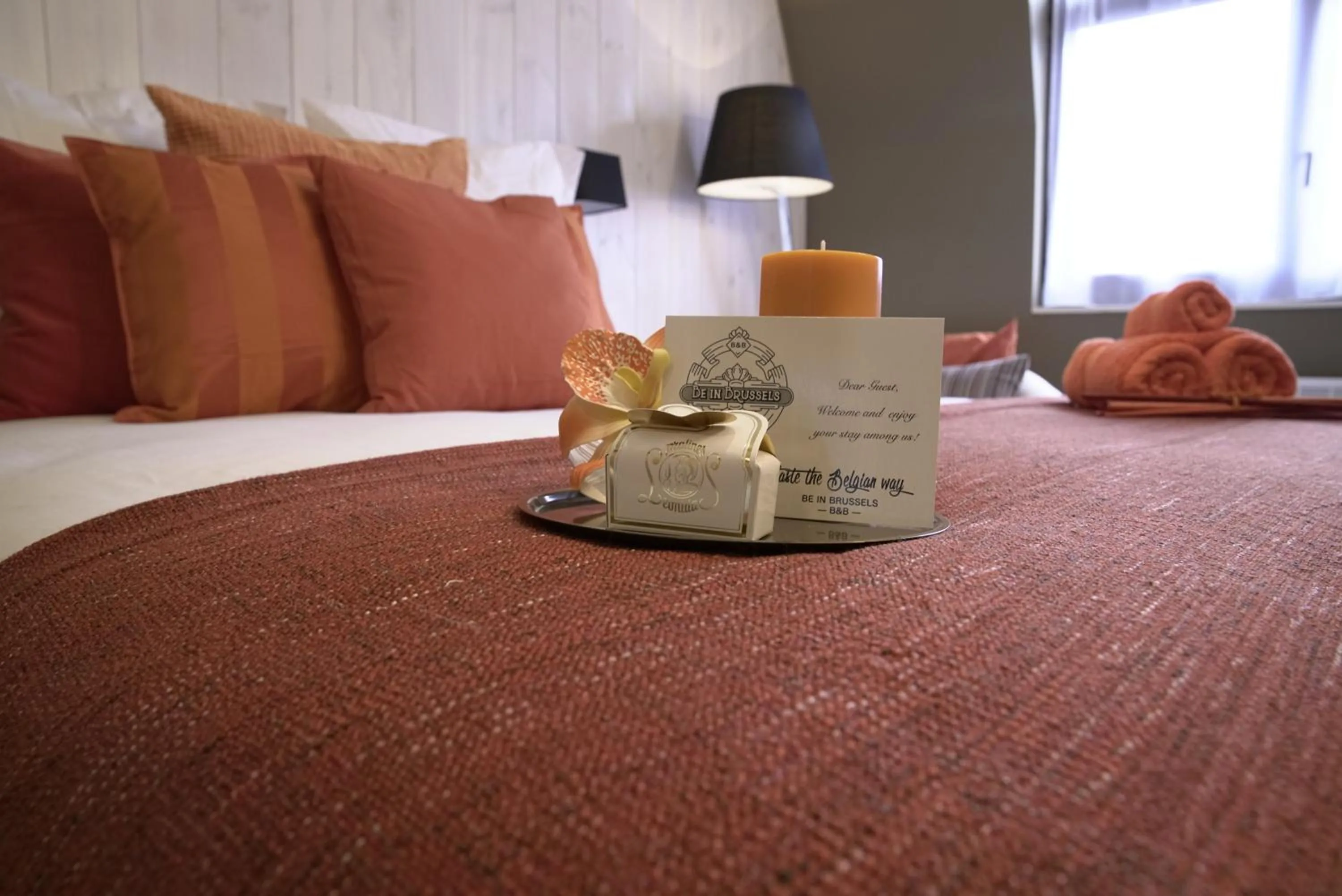 Decorative detail, Bed in B&B BE IN BRUSSELS