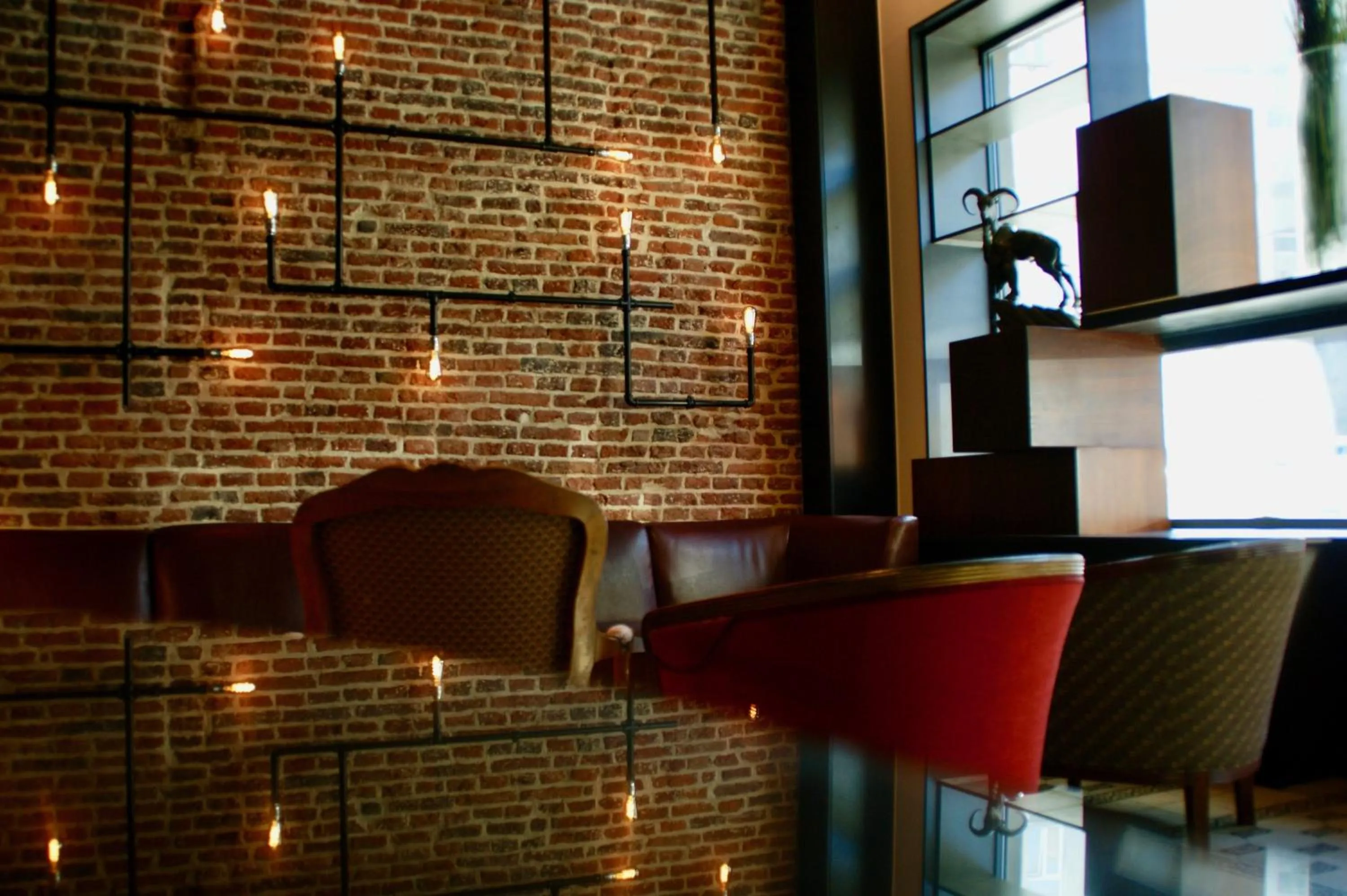 Lounge or bar in Hotel Van Belle