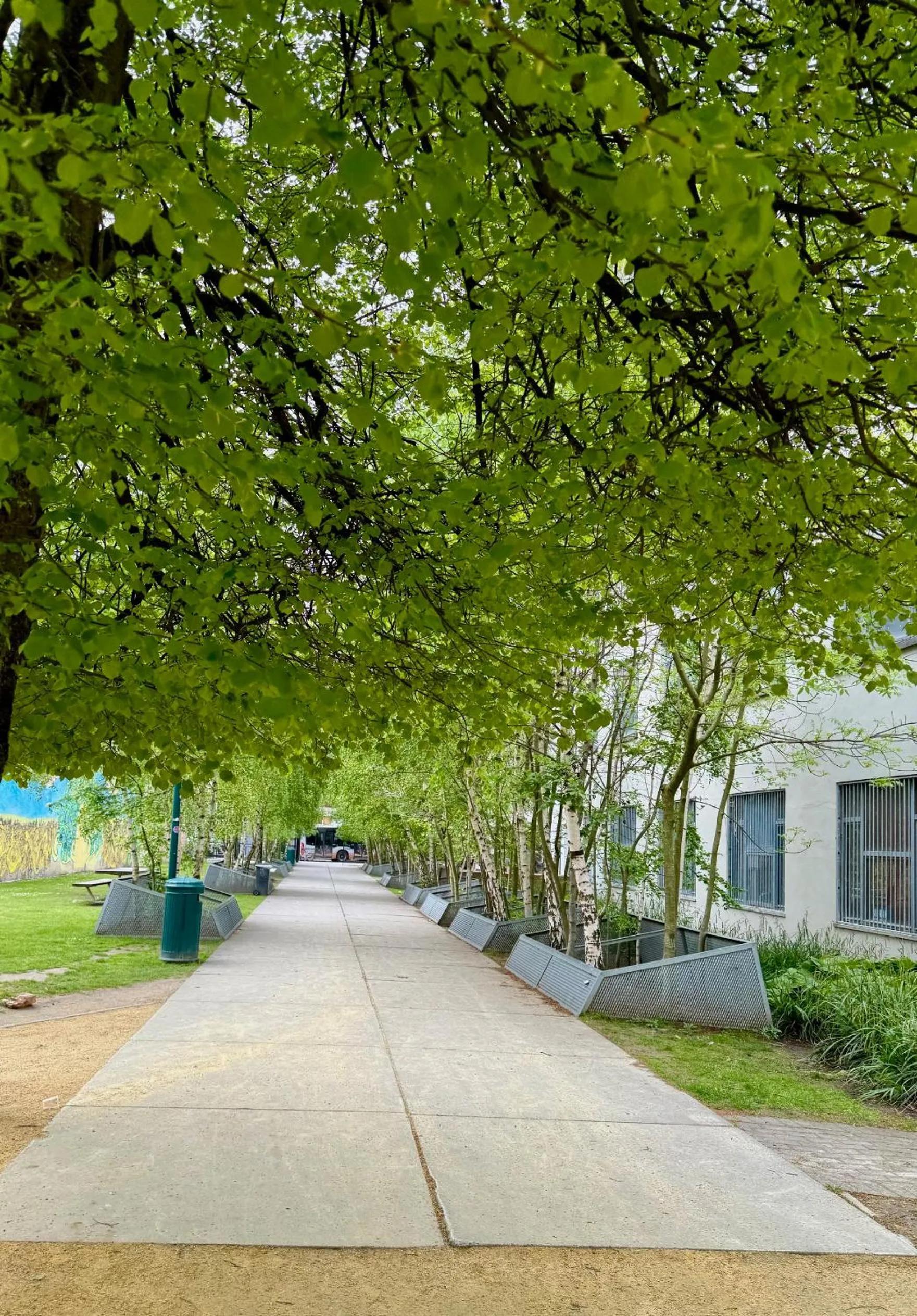 Patio in Hotel Van Belle